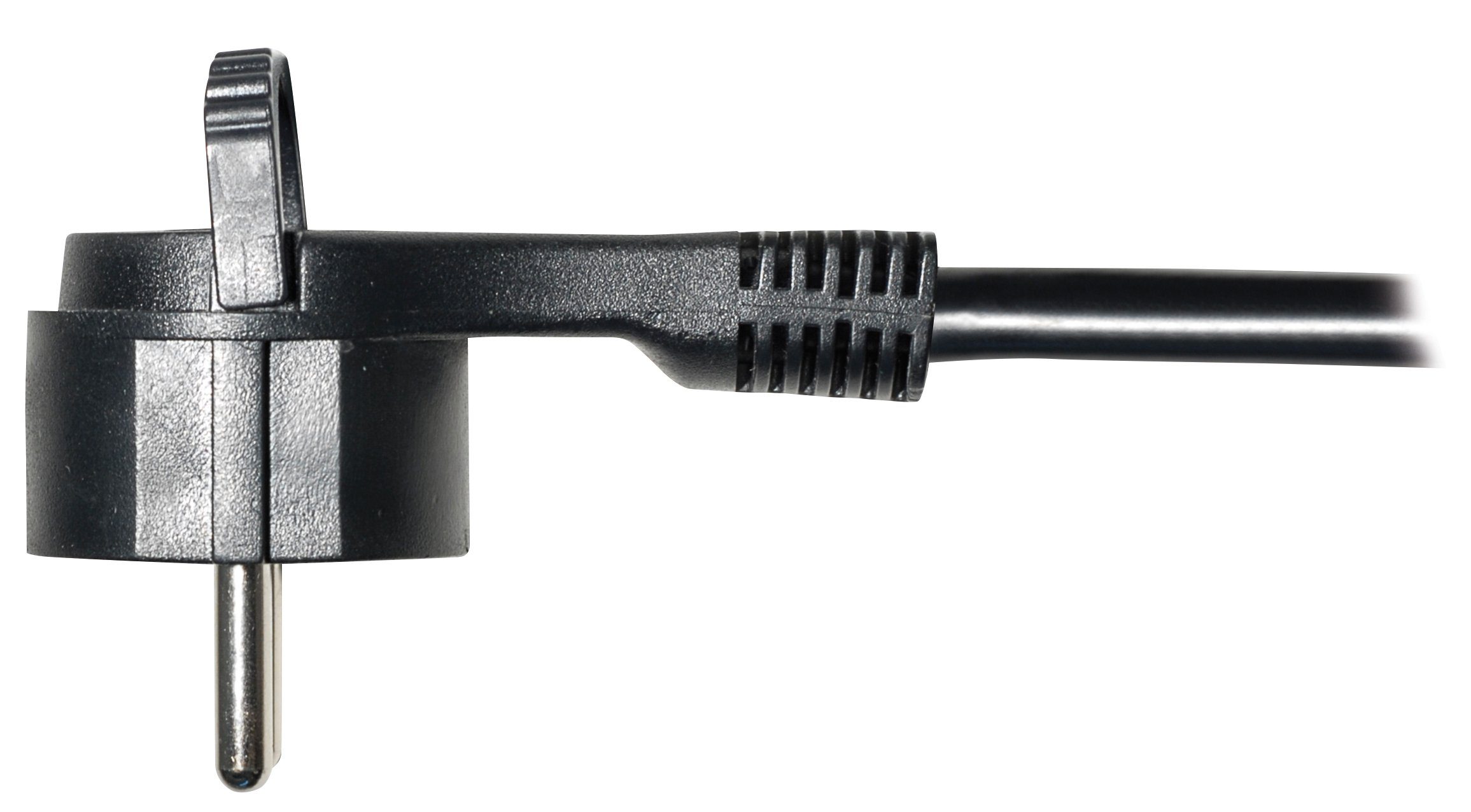 Maxtrack Steckdosenleiste (Kabellänge 1.5 m), Winkelstecker USB Steckdosenleiste 2x flachem und schwarz 3-fach mit