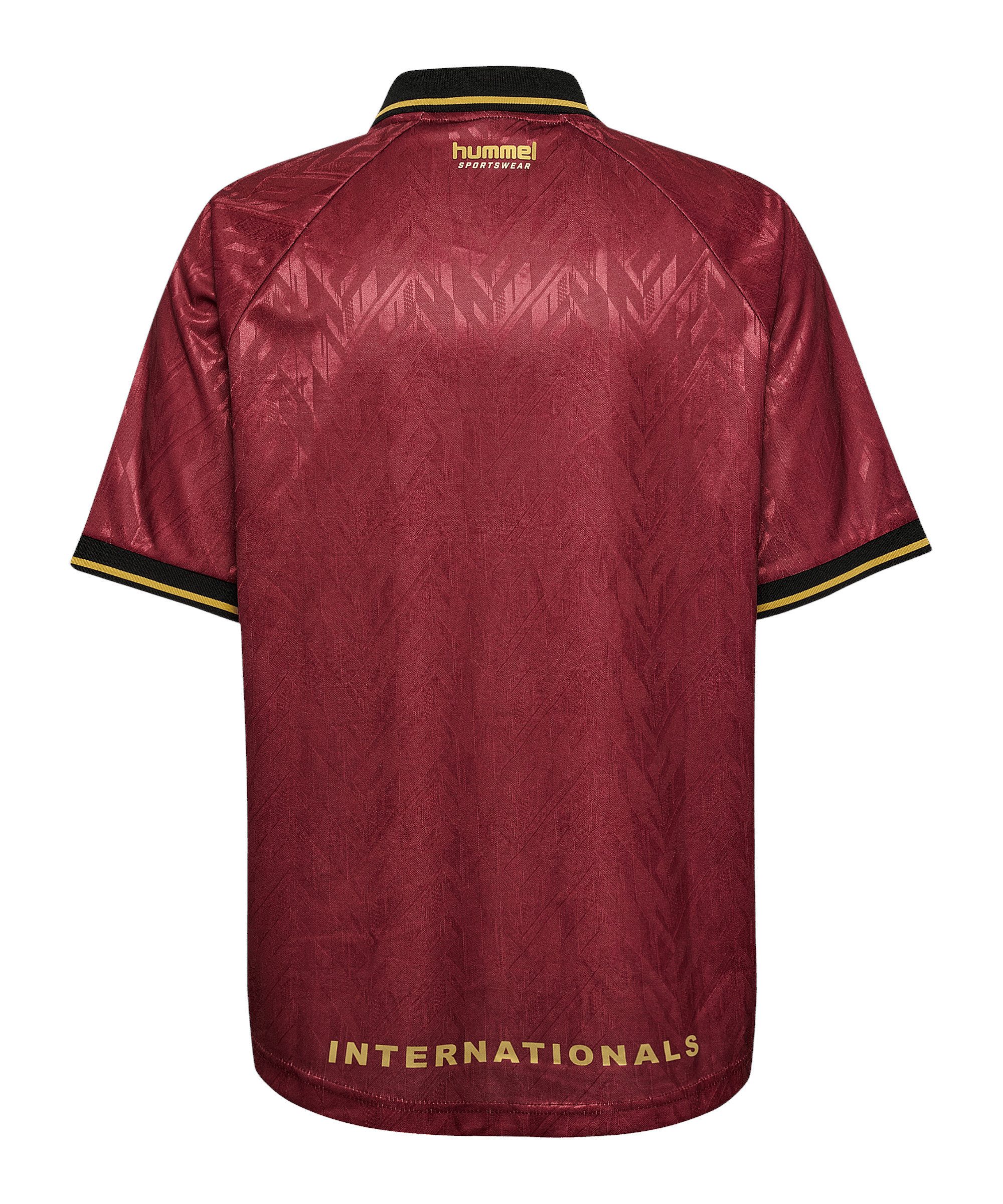 hummel Fußballtrikot Hummel Loose Bay Soccer S/S Trikot Weiß Teamsport