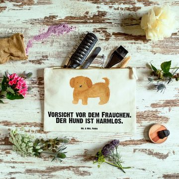 Mr. & Mrs. Panda Kosmetiktasche Grösse XL Große Hund Flauschig - Weiß - Geschenk, Etui, Hundemama, Hu (1-tlg), Vielseitig nutzbar
