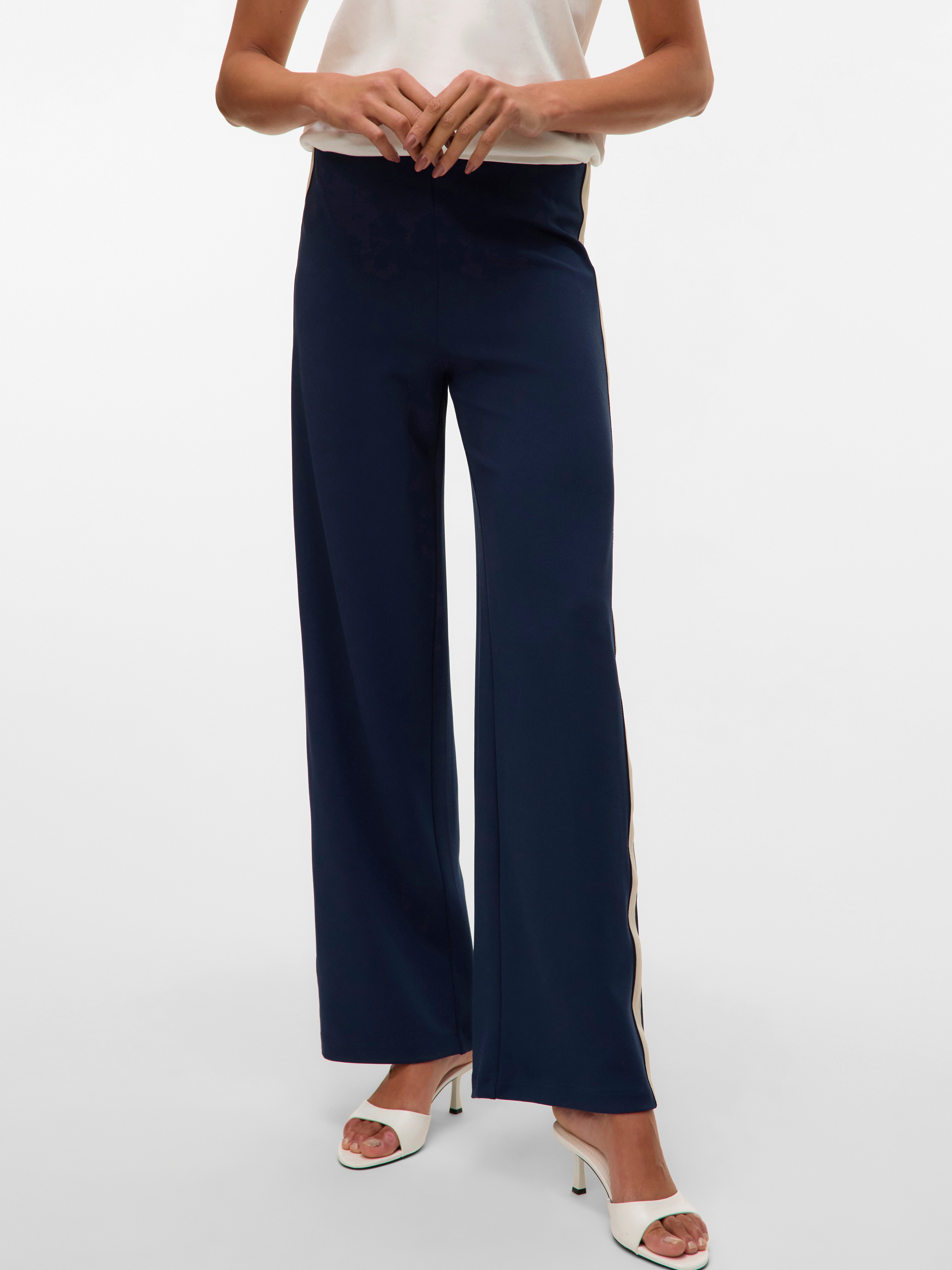 Vero Moda Anzughose VMBERLIN MW WIDE PANEL PANT NOOS günstig online kaufen