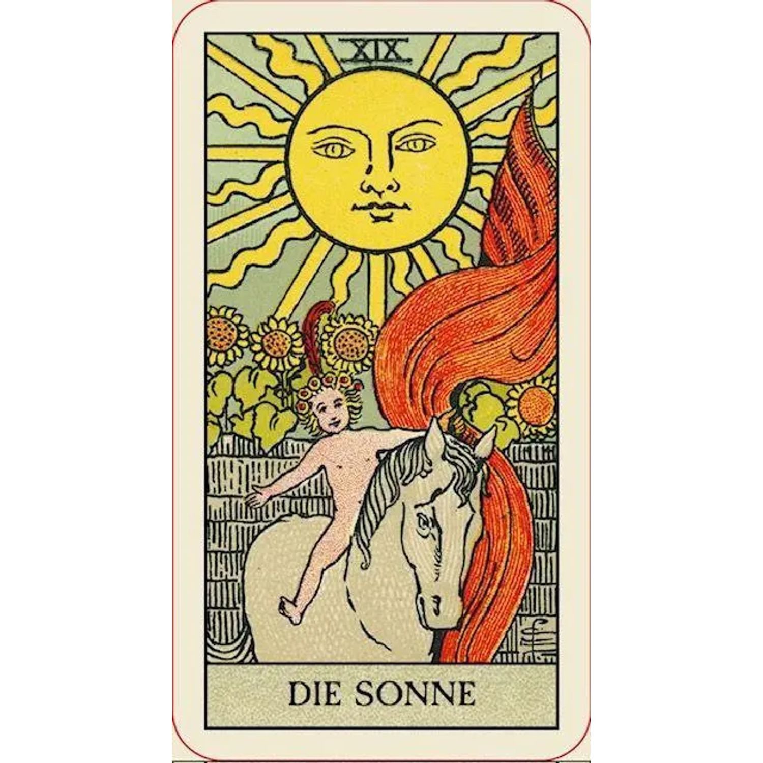 Spiel Vintage Tarot 1909