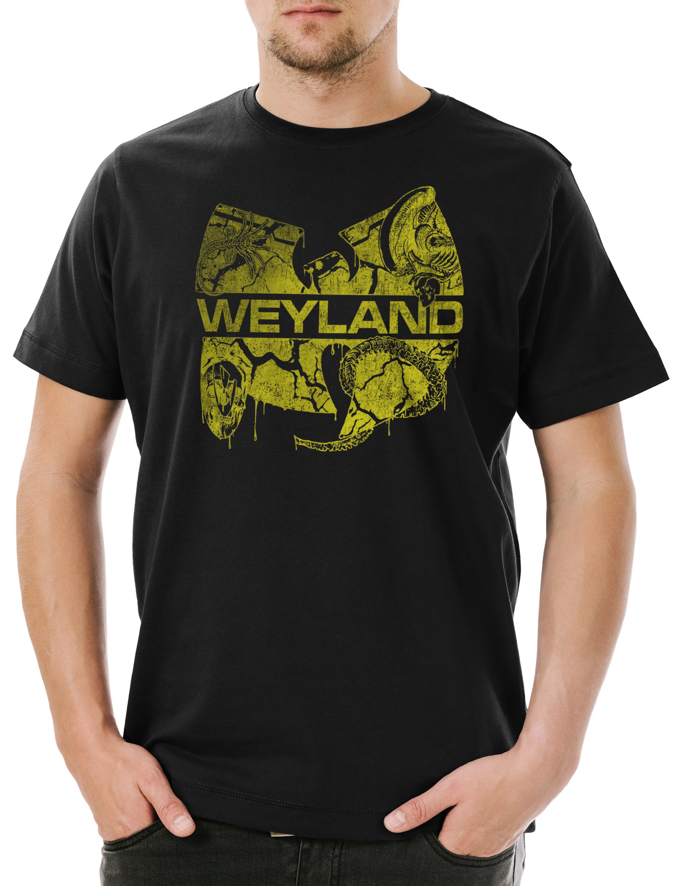 Urban Backwoods Print-Shirt Wu Weyland Herren günstig online kaufen