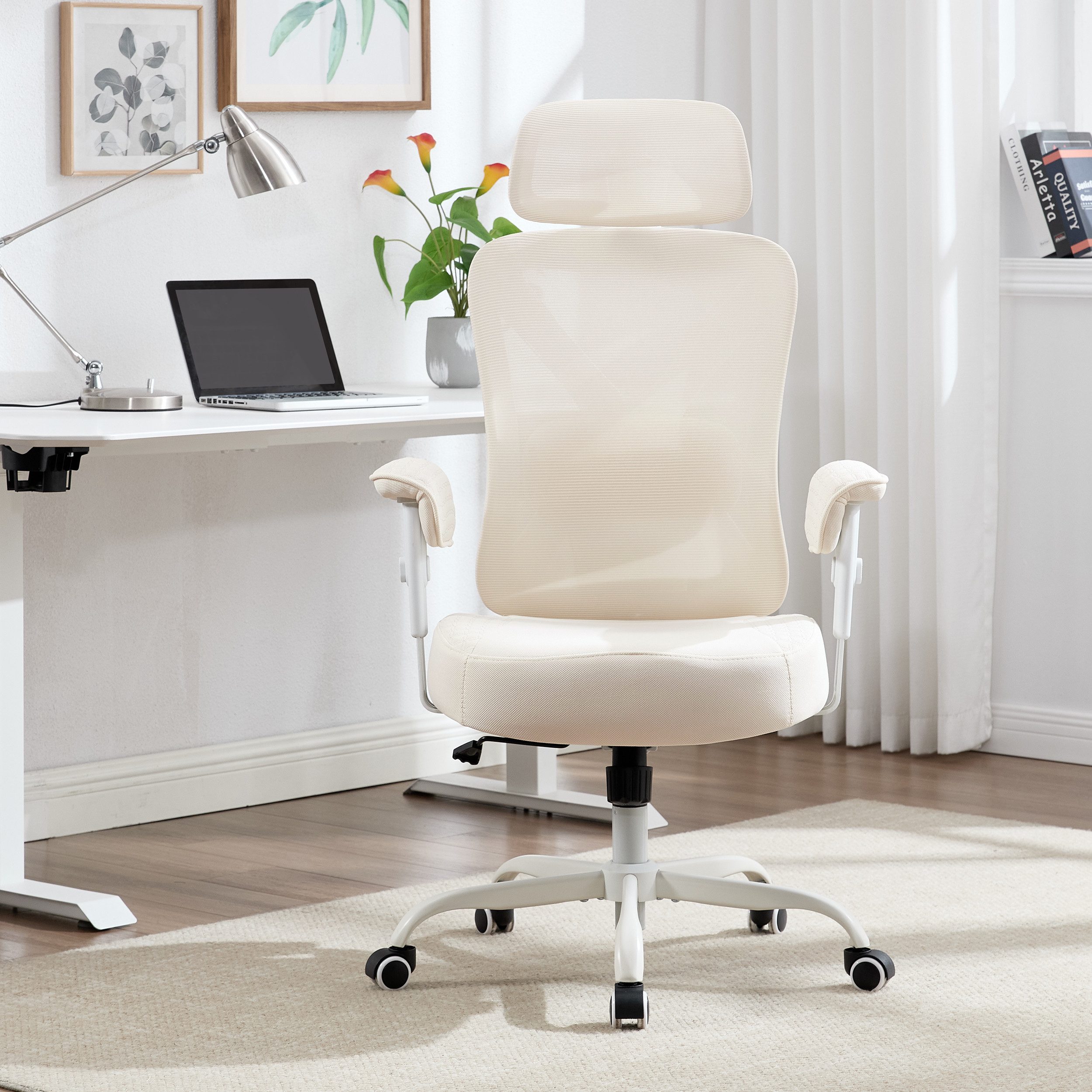 UEV Bürostuhl Ergonomisch bis 220kg belastbar (Wippfunktion,Schreibtischstu günstig online kaufen