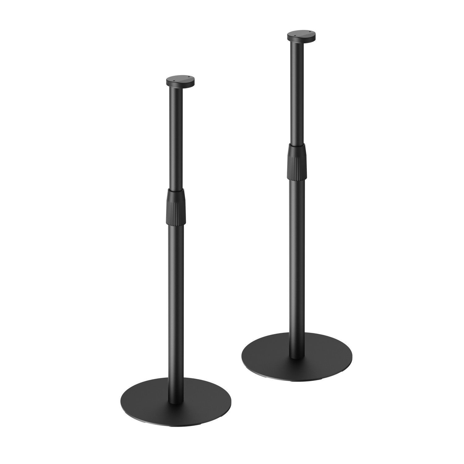 ARLI Lautsprecherständer 2x Lautsprecher Ständer für Sonos Era 100 & 300, (2-tlg., höhenverstellbar Standfuss schwarz)