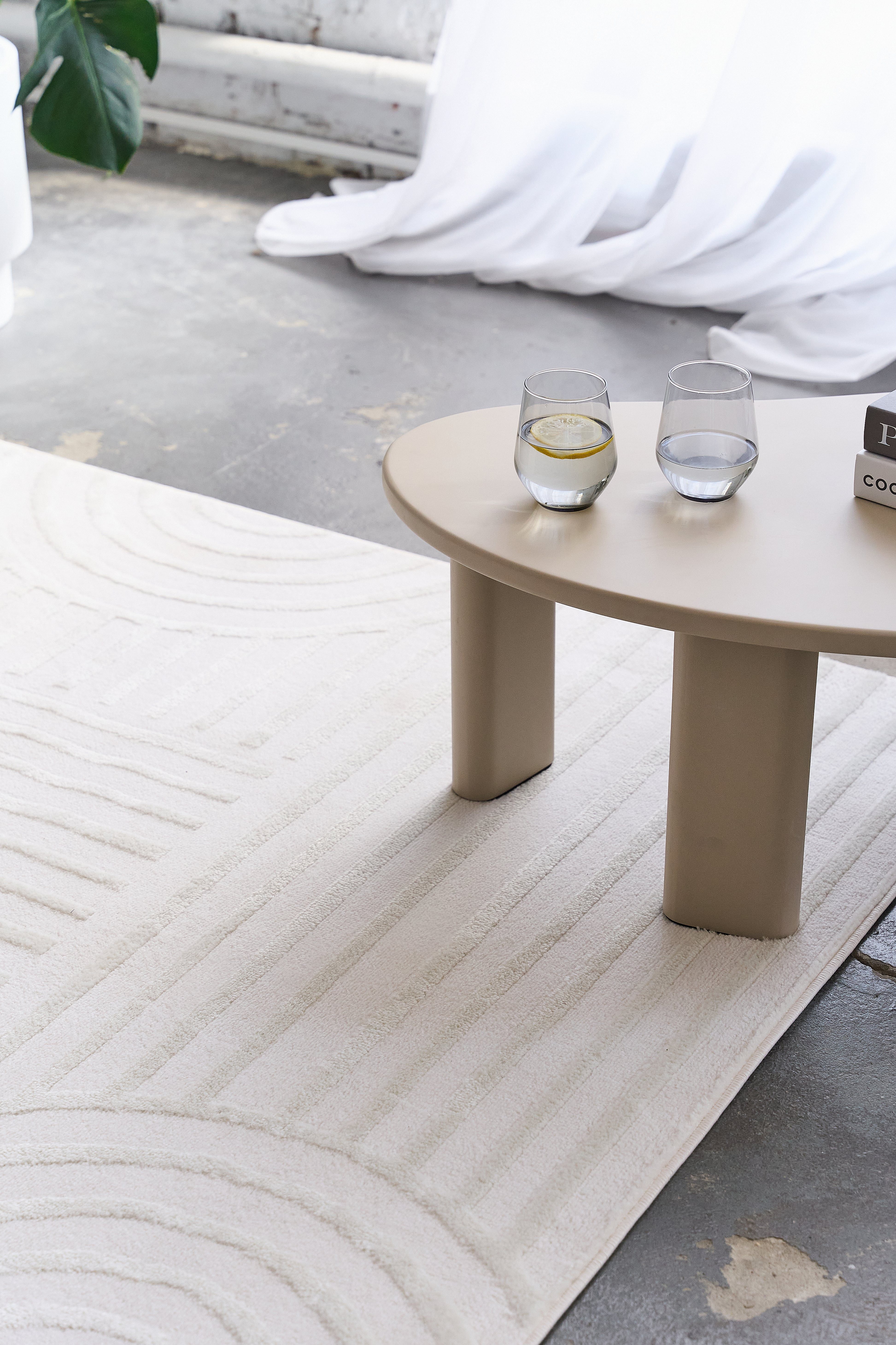Tapiso Teppich HYGGE, quadratisch, Höhe: 9 mm, Wohnzimmer, Schlafzimmer, pflegeleicht
