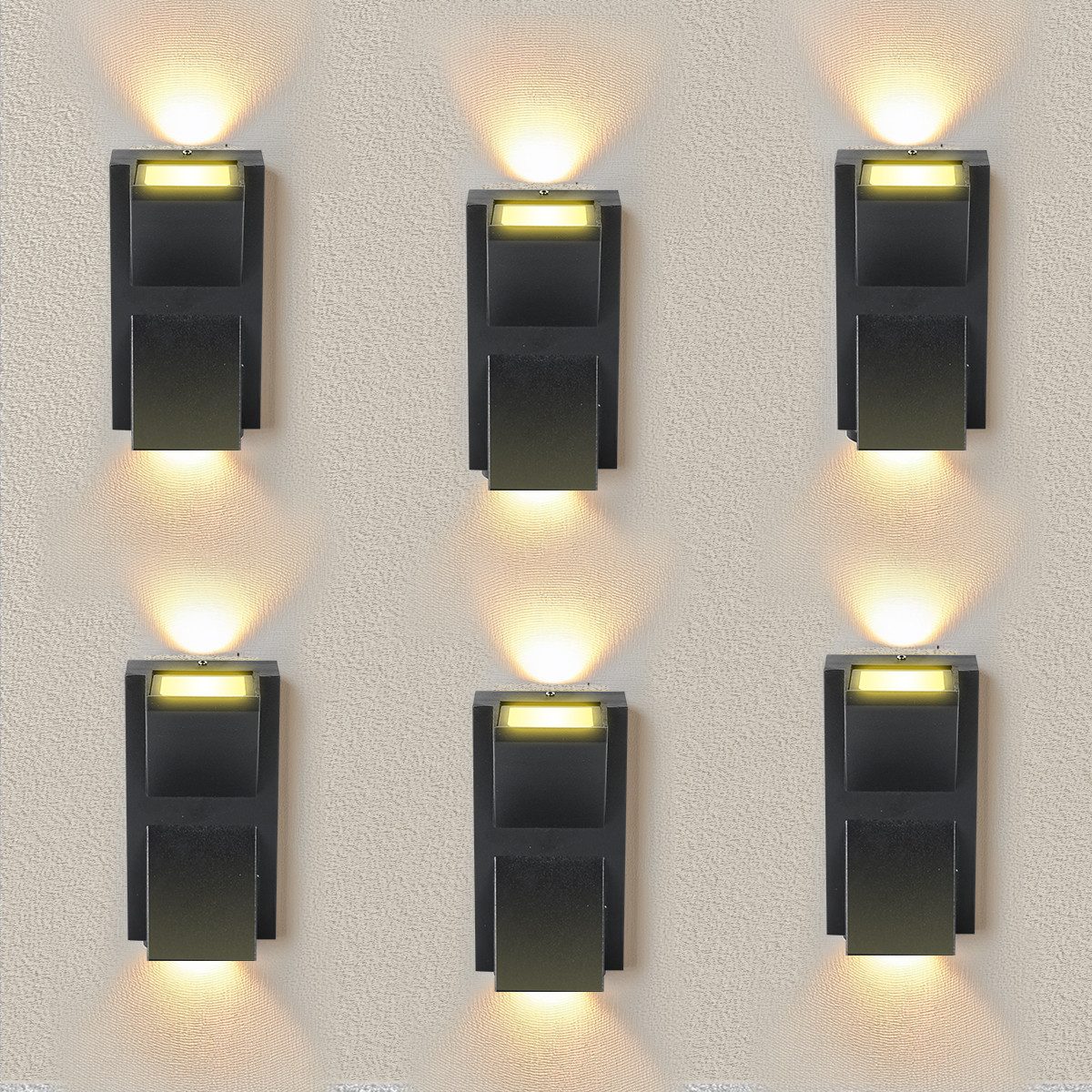 Simloveve LED Wandleuchte Wandleuchte,Außen-Wandleuchte,Wandlampe innen,Wan günstig online kaufen