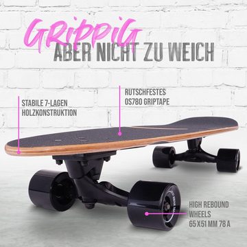 Apollo Miniskateboard Midi Longboard Surfskate Pro, hochwertig und stabil