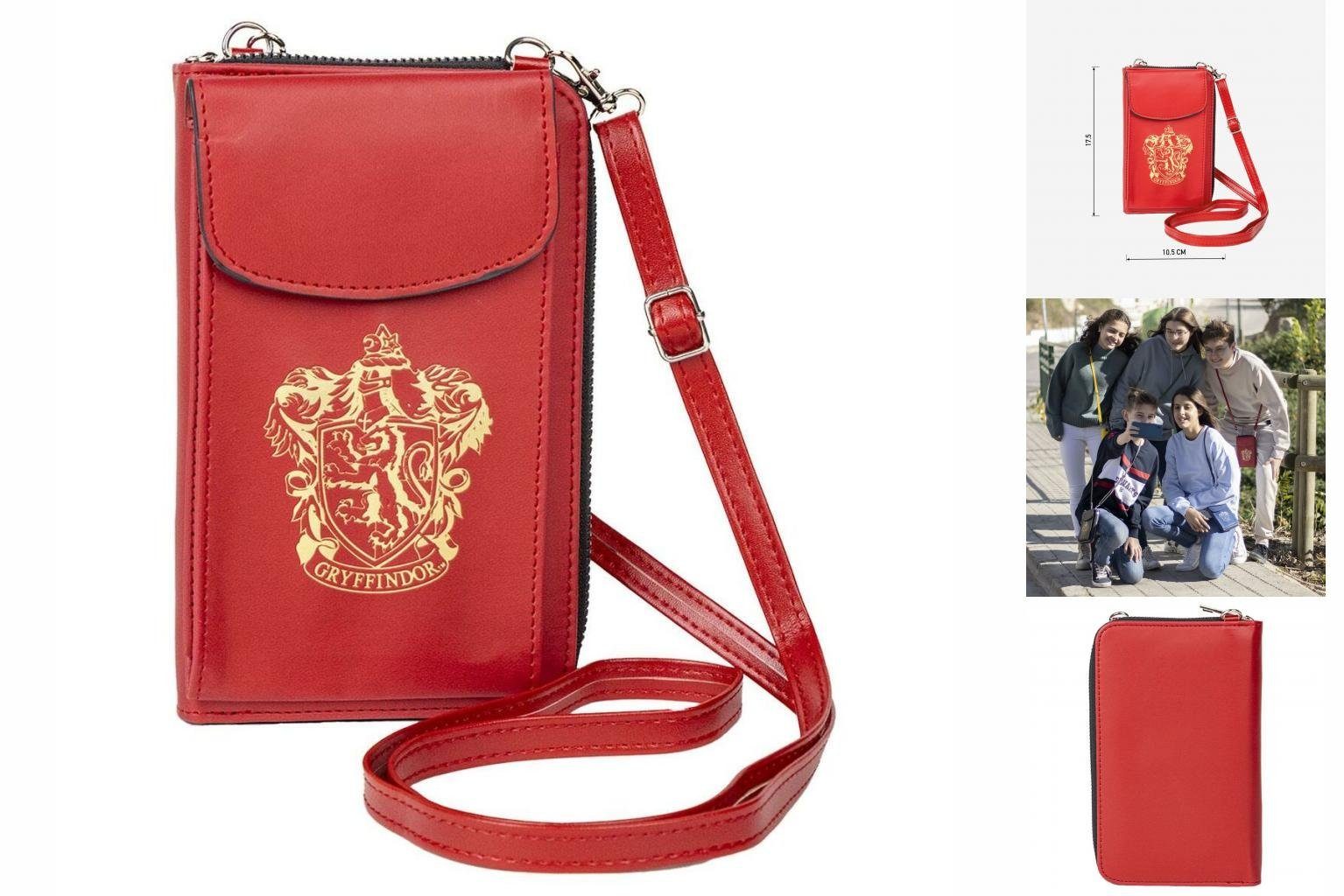 Harry Potter Handtasche Handtasche Harry Potter Gryffindor 10,5 x 17,5 x 2,5 cm Rot | Handtaschen