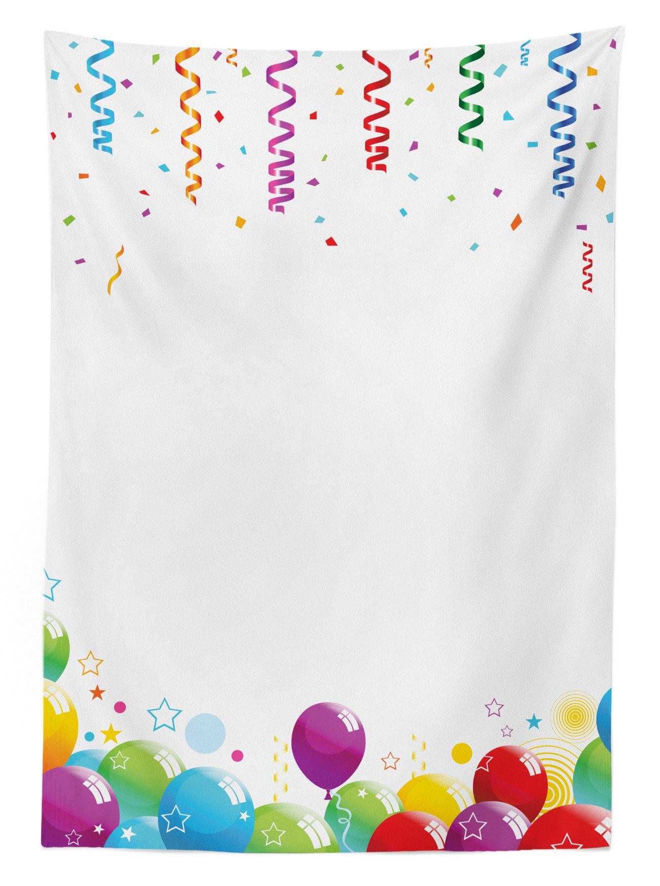 Abakuhaus Tischdecke Farbfest Party Balloons Für Bereich Außen Klare den geeignet Waschbar Farben