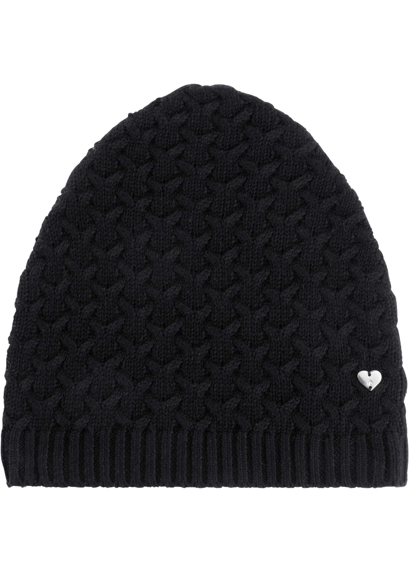 bonprix Strickmütze Mütze mit Kaschmiranteil günstig online kaufen