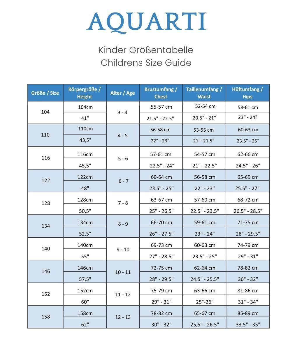 Aquarti Badehose Aquarti Jungen Schwimmhose Kontrastfarbige Einsätze