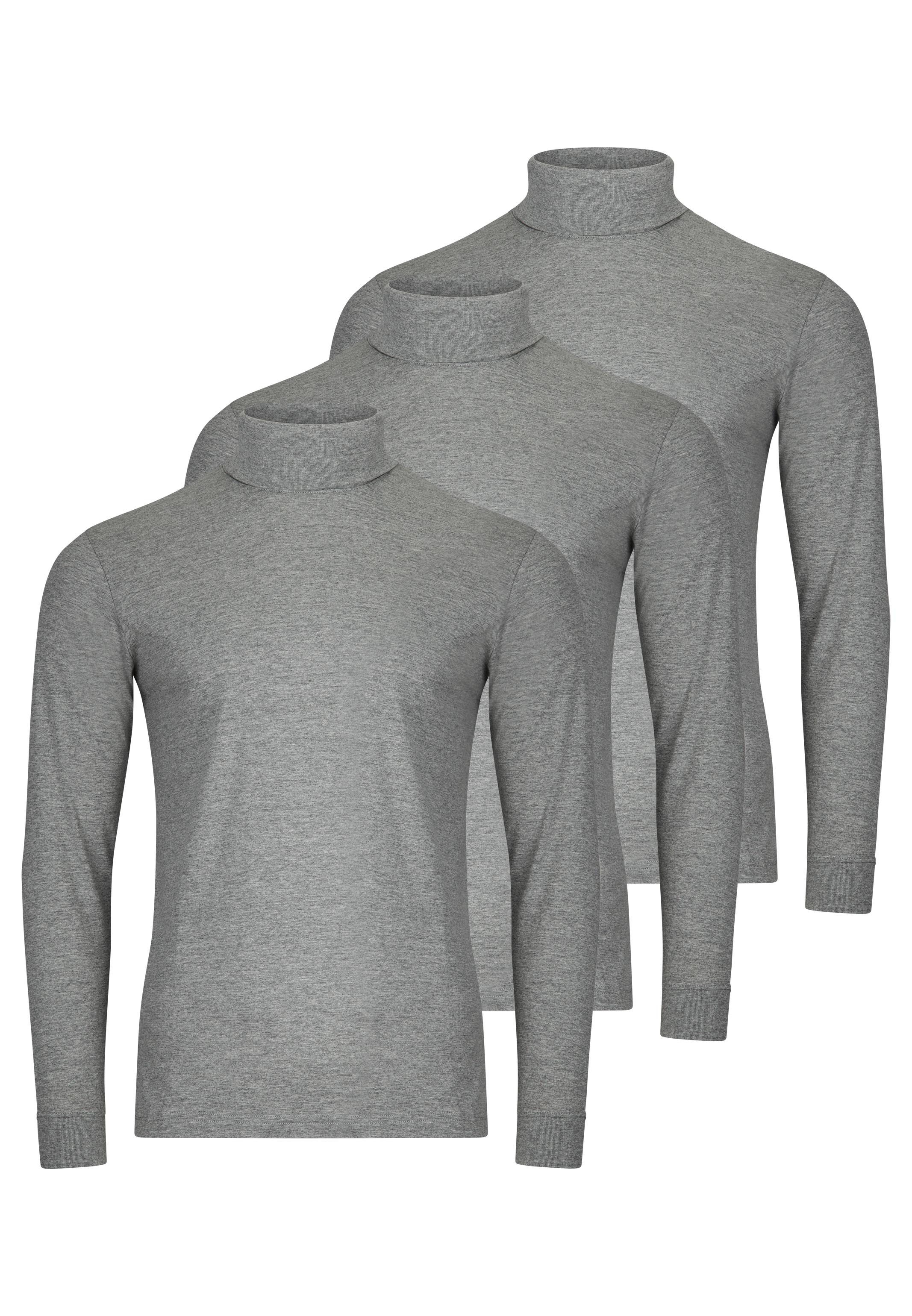 Langarmshirt 3er Pack Basic