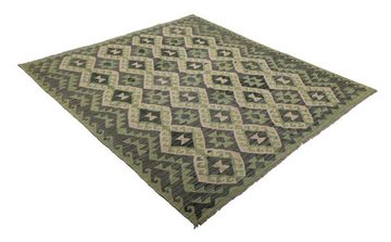 Orientteppich Kelim Afghan 164x186 Handgewebter Orientteppich, Nain Trading, rechteckig, Höhe: 3 mm