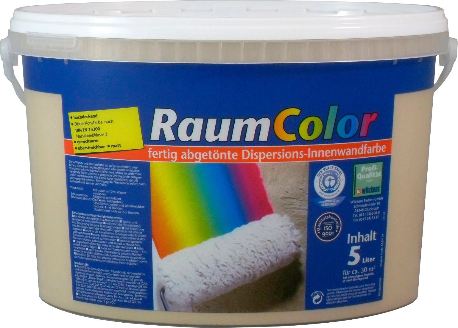 Farben Deckenfarbe und Raumcolor, Wand- Wilckens Spritzarm