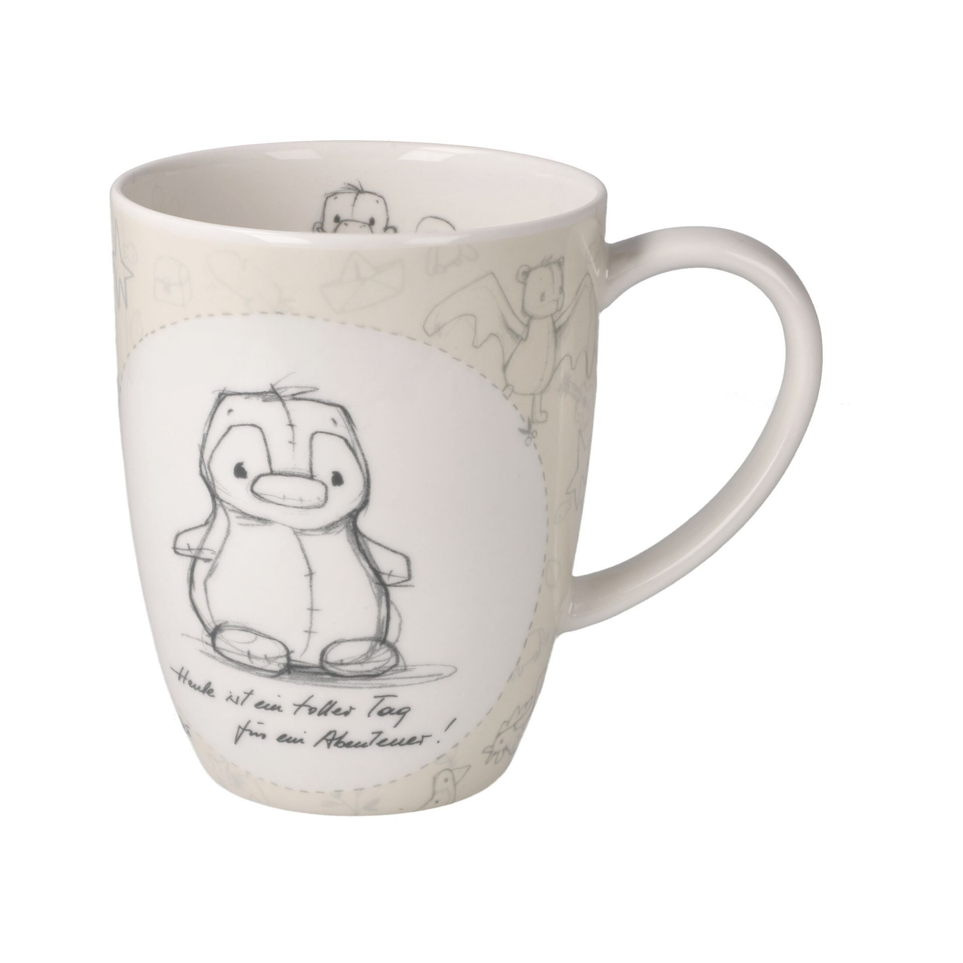 Goebel Tasse Glaub a.d.Träume 9x11x12.5 cm, Porzellan, Spülmaschinengeeignet; Mikrowellengeeignet