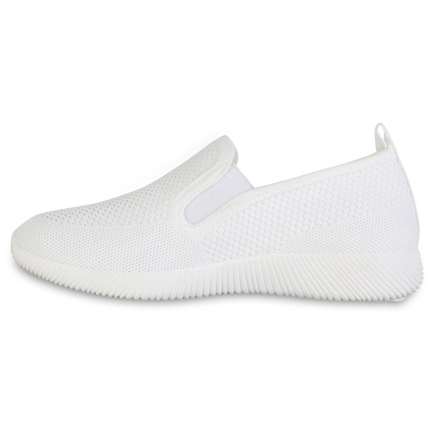 VAN HILL 841611 Laufschuh Damen Slip Ons Sportschuhe Sportliche Strick Frei günstig online kaufen