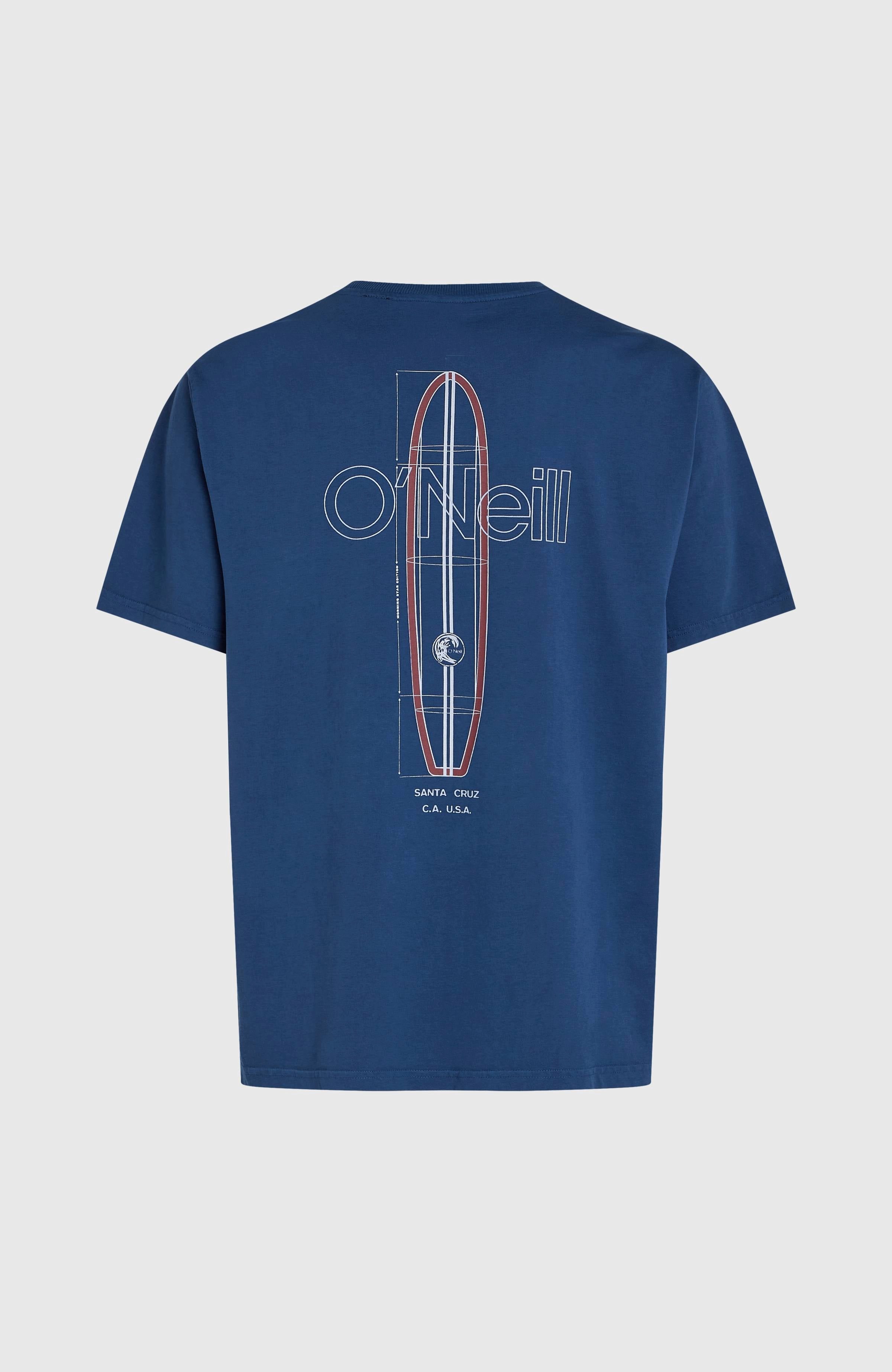 O'Neill T-Shirt O'RIGINALS VINTAGE GRAPHIC T-SHIRT aus Baumwolle, mittelschwerer Jersey, normale Passform
