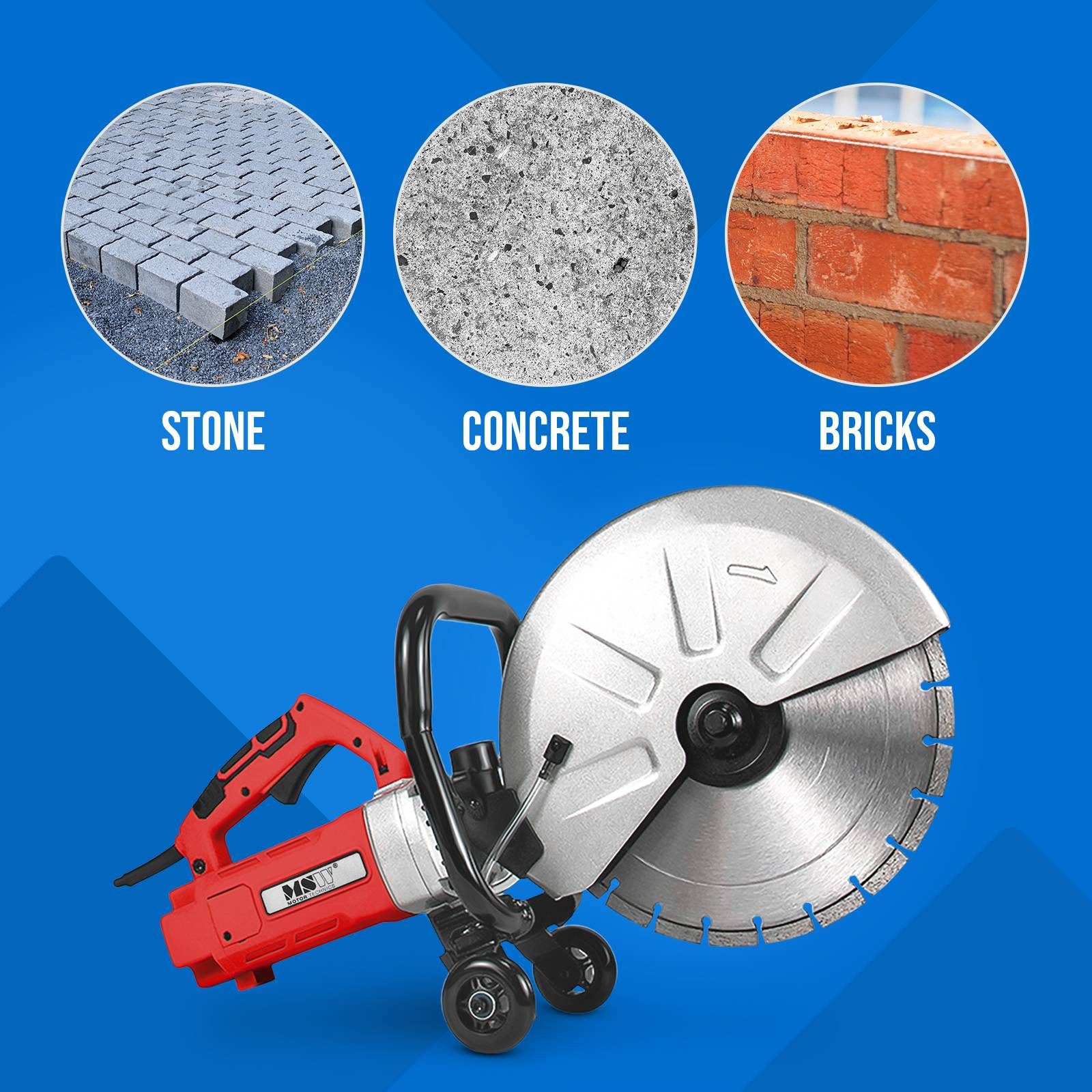 MSW Trennschleifer Betonsäge Betonschneidemaschine 3500 W günstig online kaufen