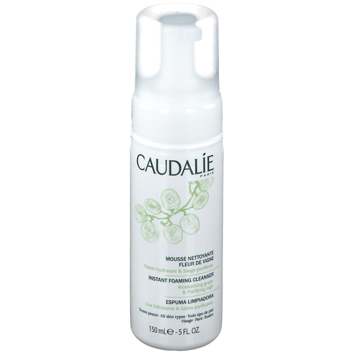 Caudalie Gesichts-Reinigungsschaum Caudalie Instant schäumende Reinigungsmittel Fleur De Vigne