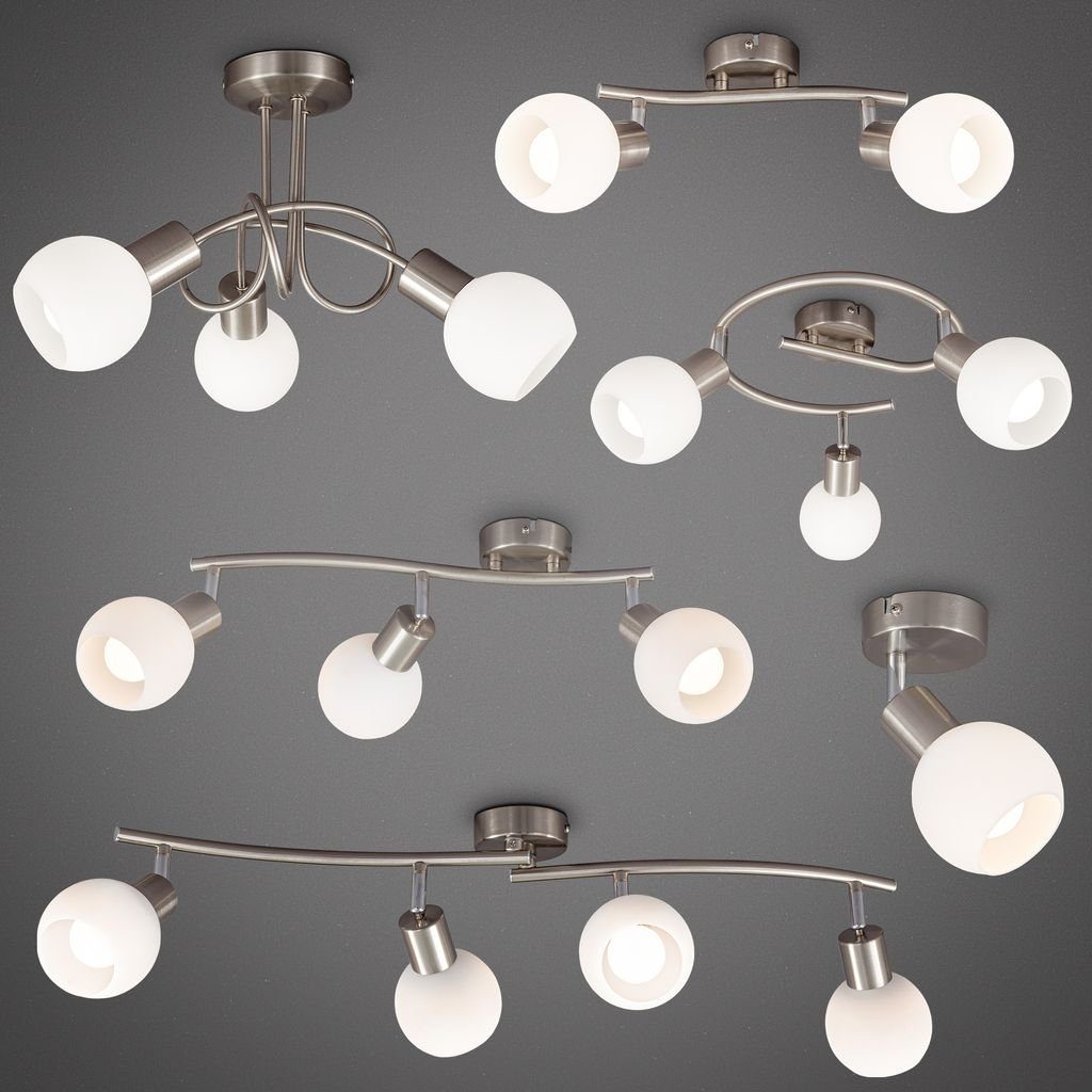 B.K.Licht LED Deckenspot 1er Glas-Spot Decke 1363, LED wechselbar, 3000K - günstig online kaufen