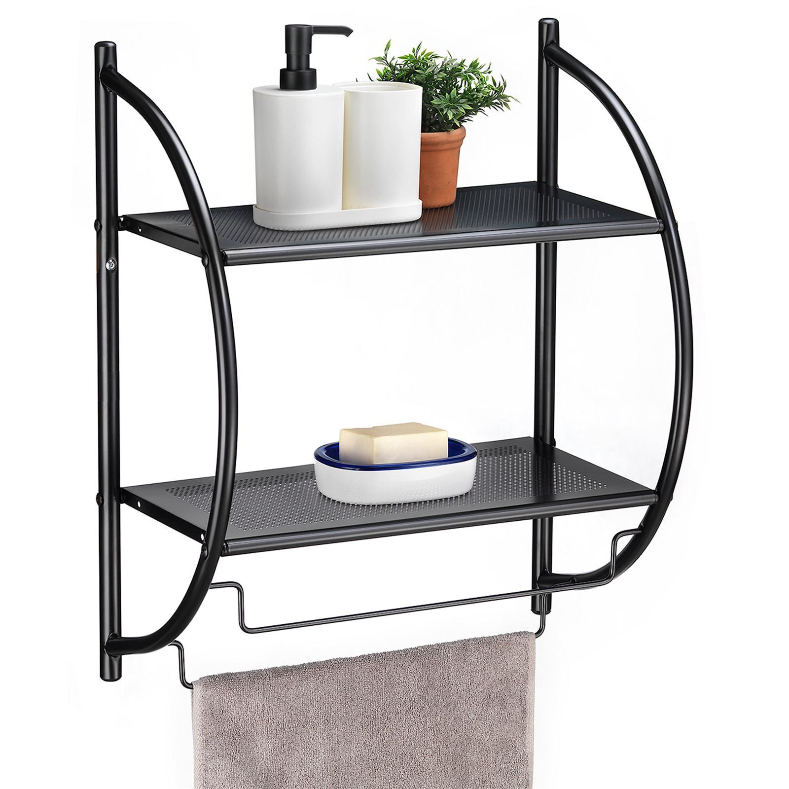 IDIMEX Standregal JANINE, Badregal Wandregal Regal Wand- Handtuchhalter Met günstig online kaufen