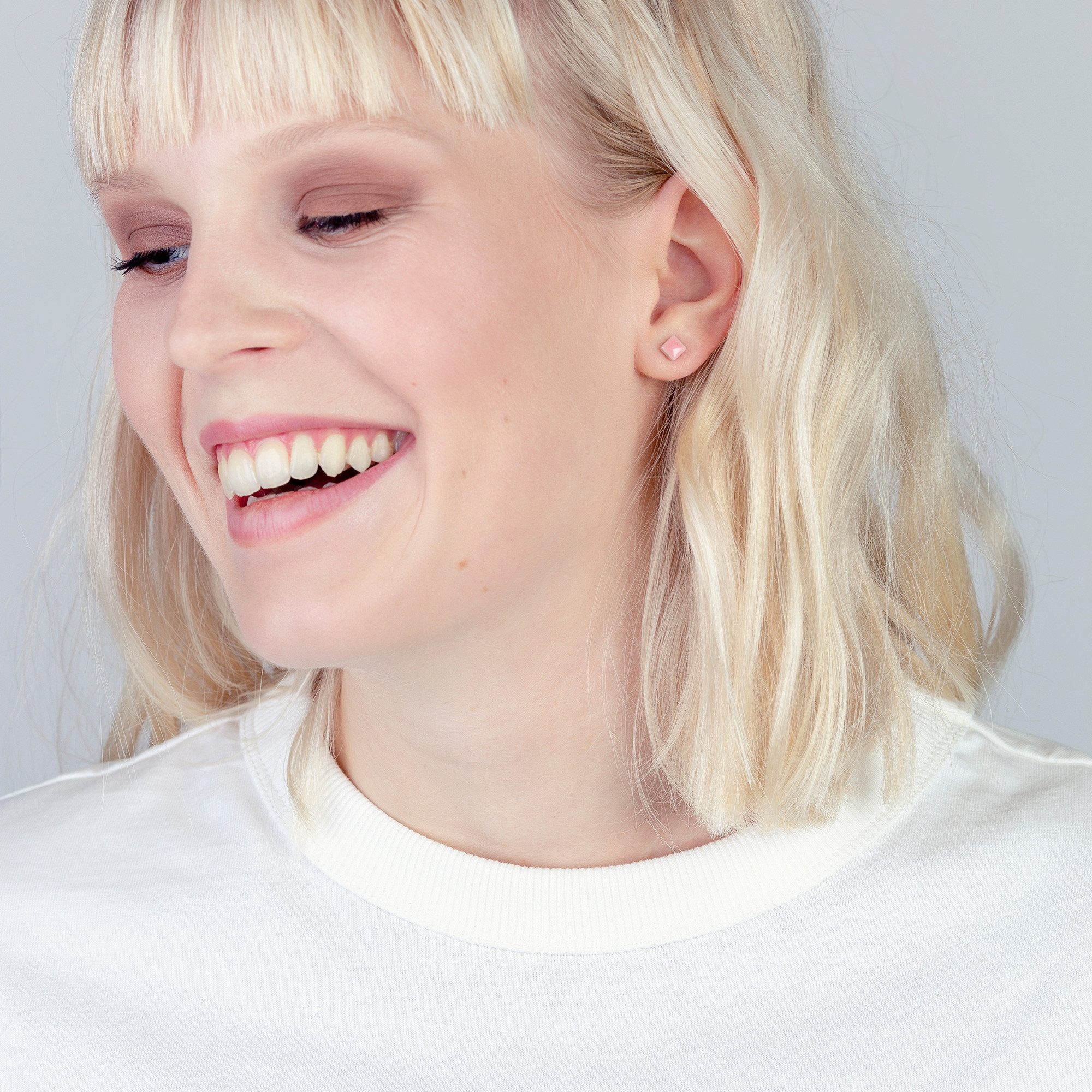 ALEXASCHA Paar Ohrstecker Minimalistische Keramik Stecker günstig online kaufen