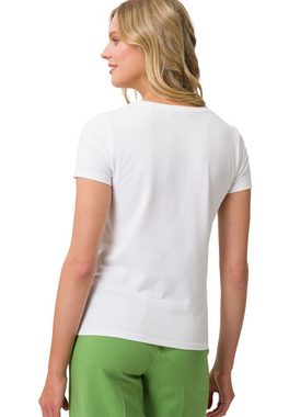 Zero T-Shirt kurzarm mit Print (1-tlg) Plain/ohne Details