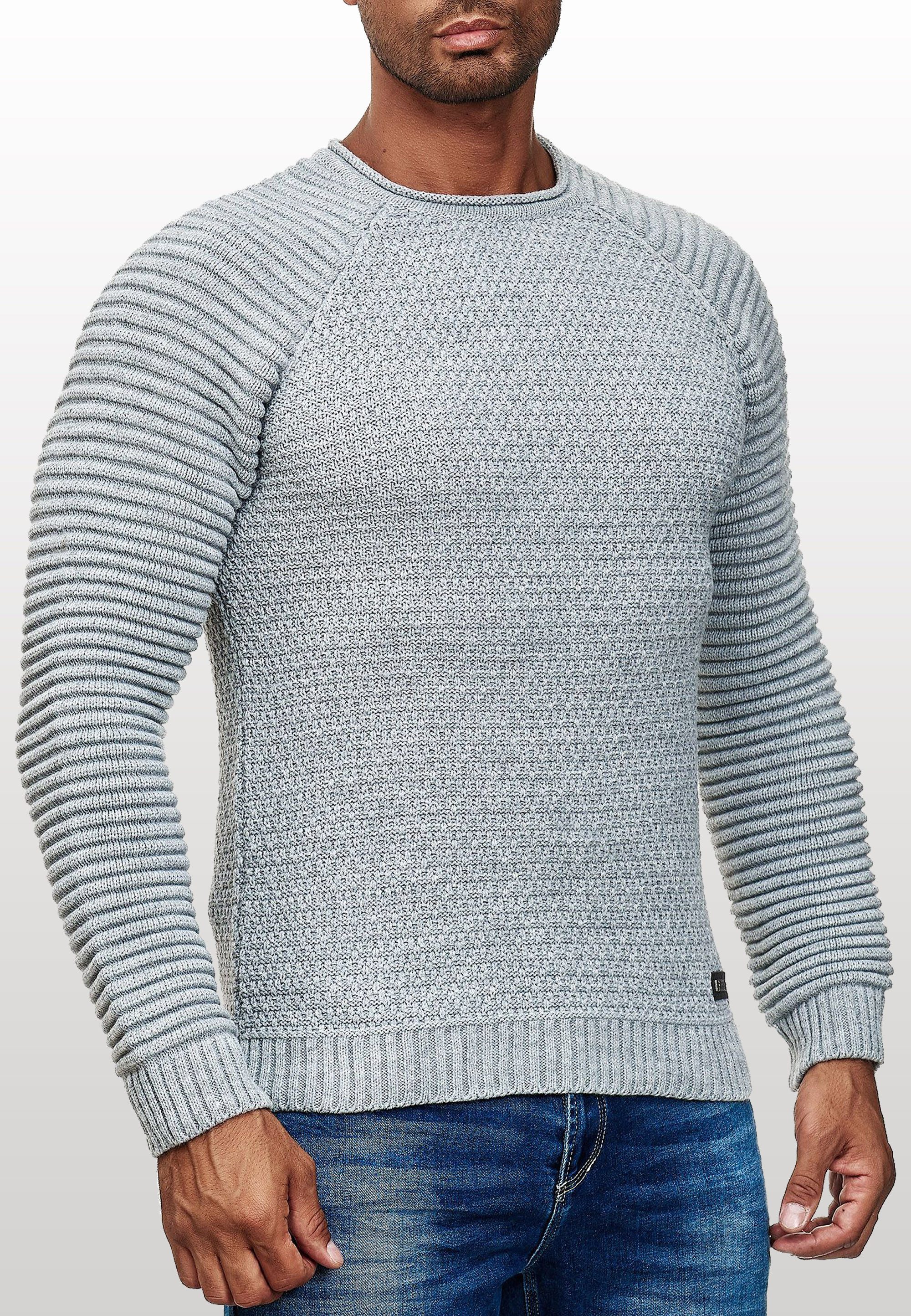 Rusty Neal Strickpullover in modischem Grobstrick-Design