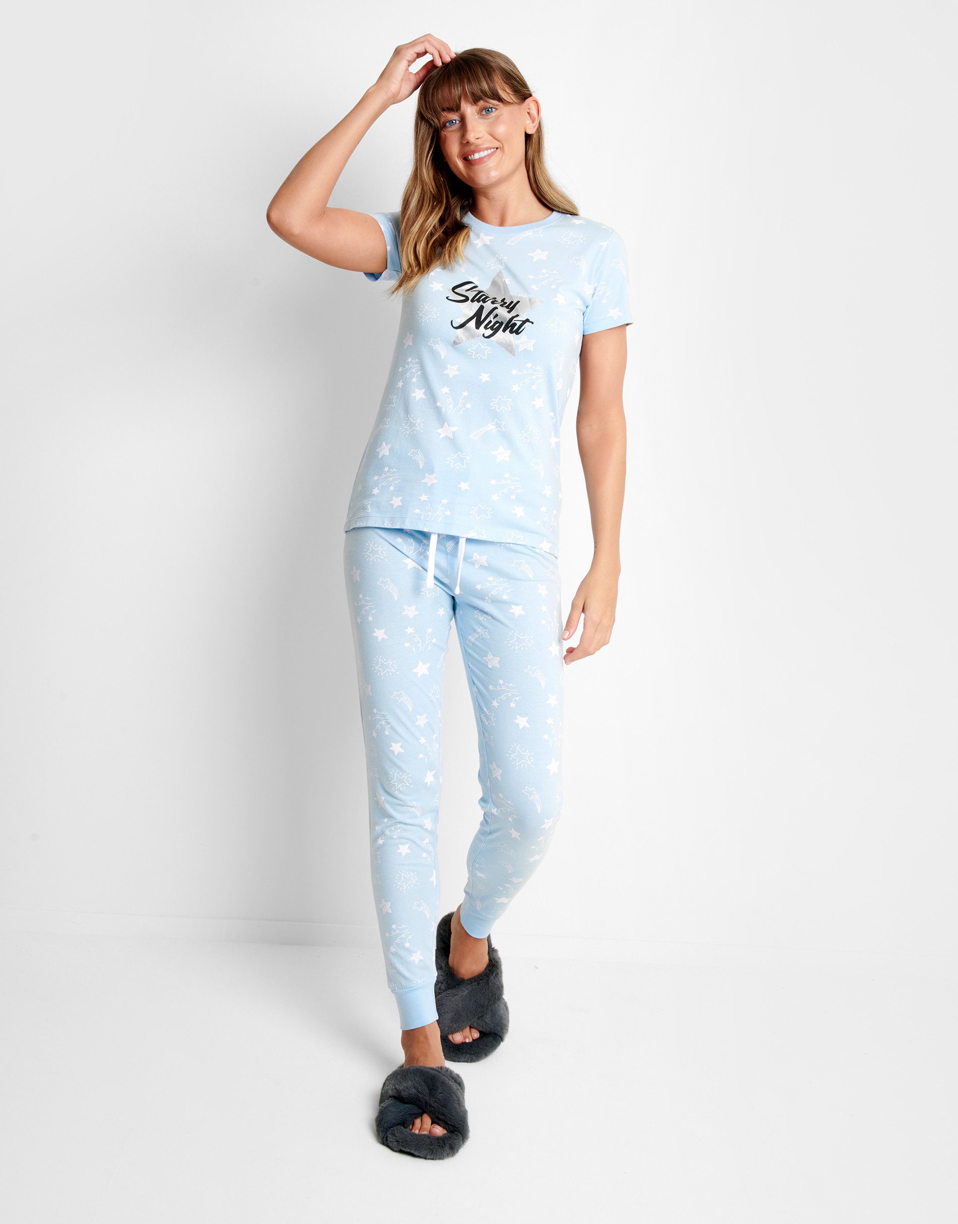 Threadbare Schlafanzug THBGoodnight (1 tlg) im sommerlichen Design