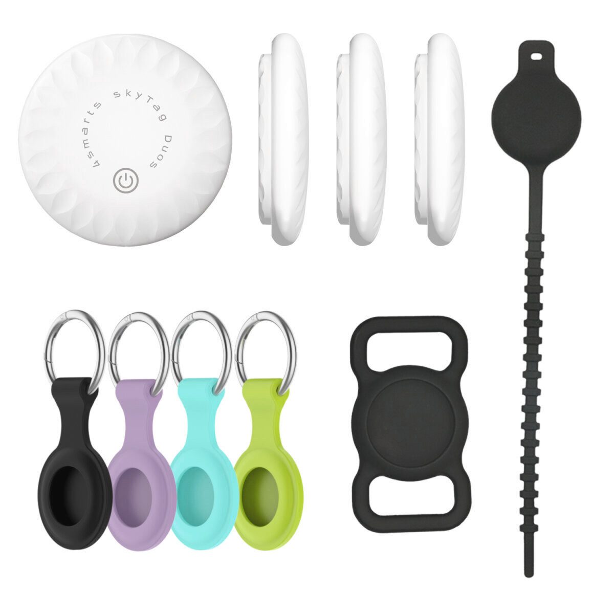 4smarts 4smarts Standort-Finder SkyTag Duos Family-Set GPS-Tracker