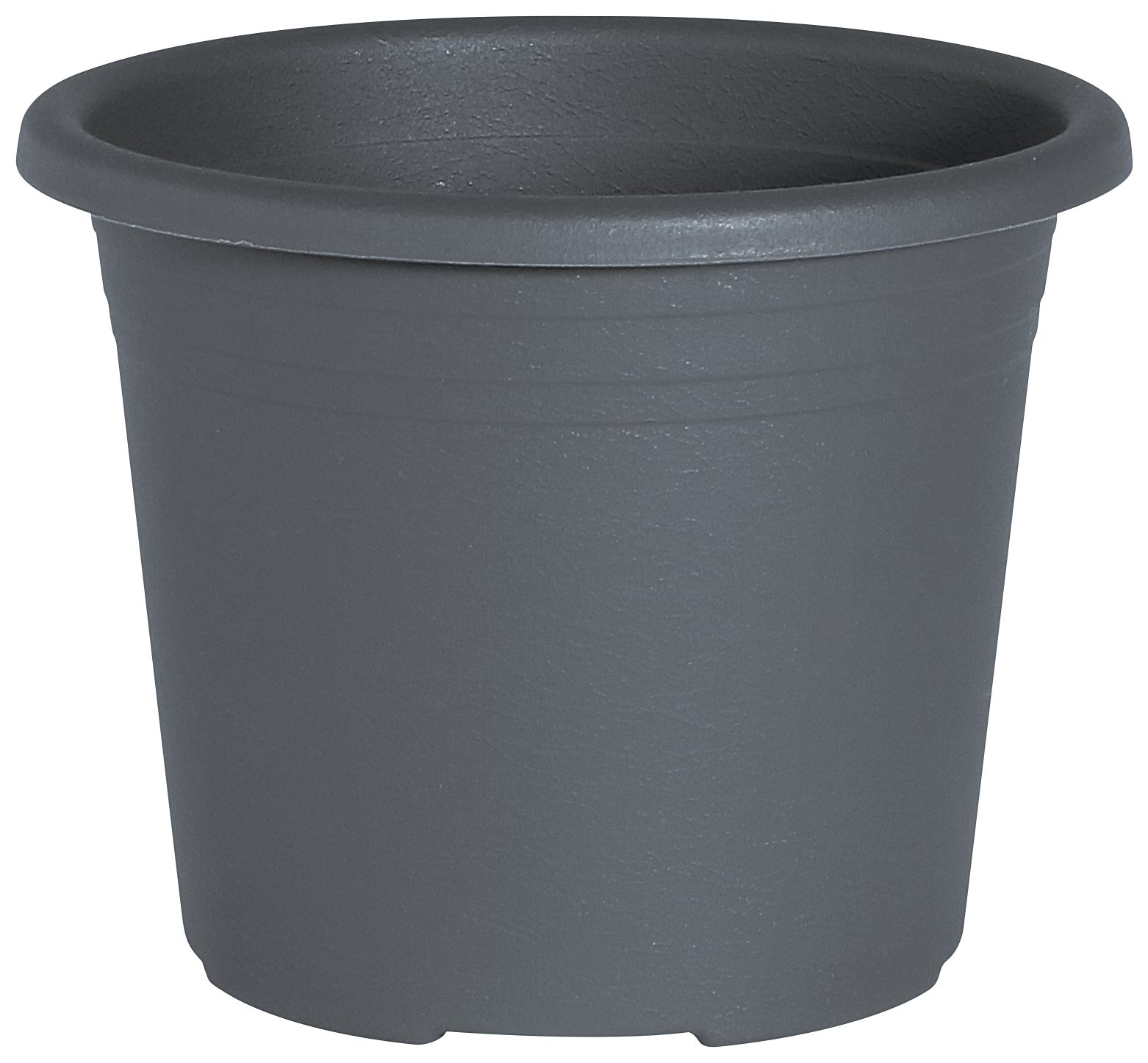 Geli Pflanzkübel Cylindro Blumentopf Anthrazit – Ø16cm Kunststoff Pflanztop günstig online kaufen