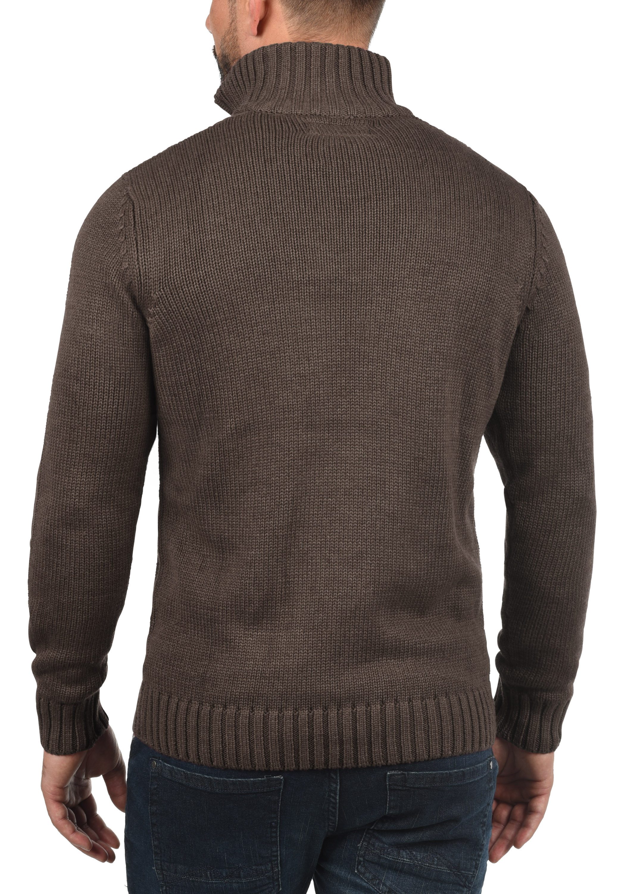 !Solid Troyer SDPetro Strickpulli mit hochabschließendem Kragen