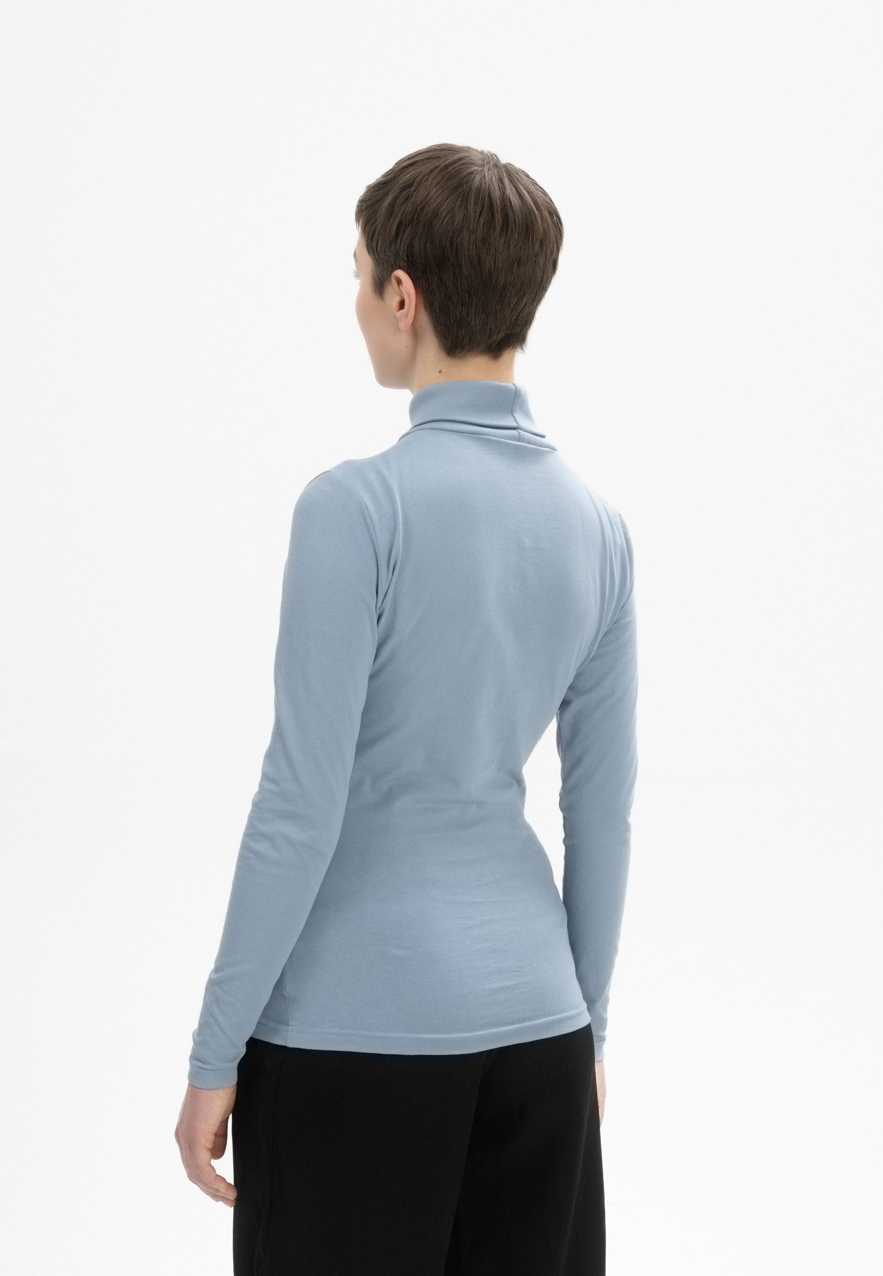 MELA Langarmshirt Damen Turtleneck Shirt ANCHAL günstig online kaufen