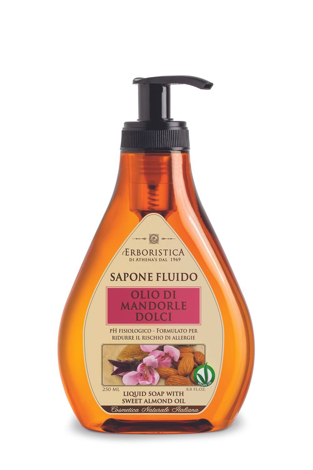 L'Erboristica Flüssigseife Mandelöl 250 ml