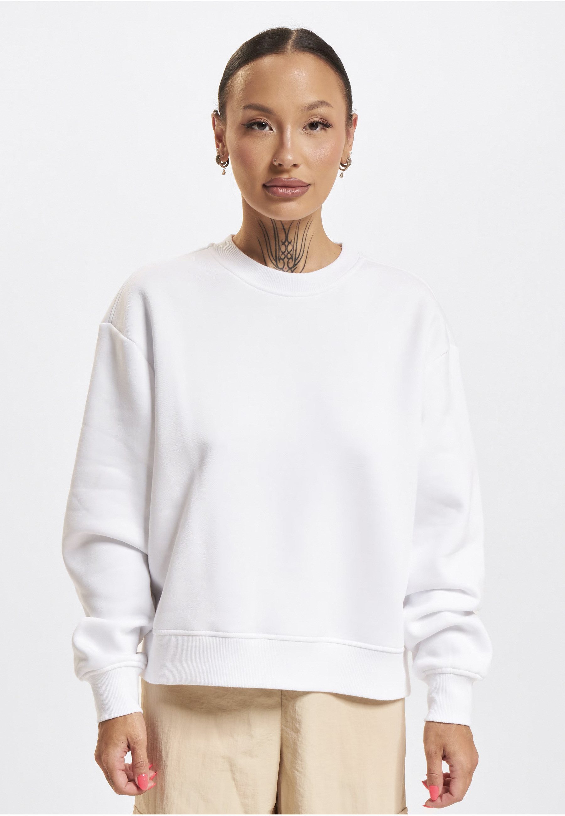 Just Rhyse Rundhalsshirt Just Rhyse Just Rhyse WavyPalms Pullover (1-tlg)
