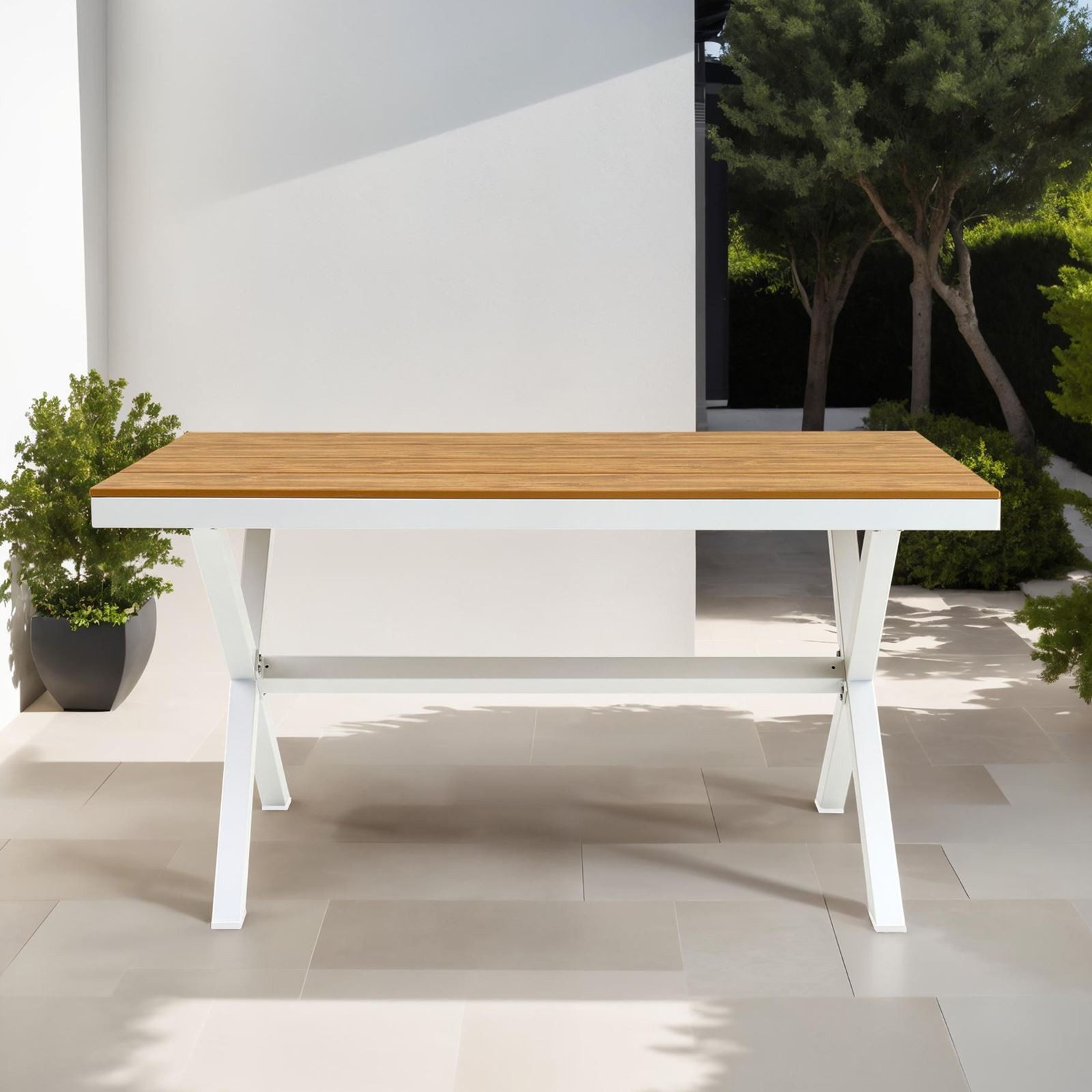 IDIMEX Gartentisch WINDY, Outdoor Tisch 150x90cm günstig online kaufen