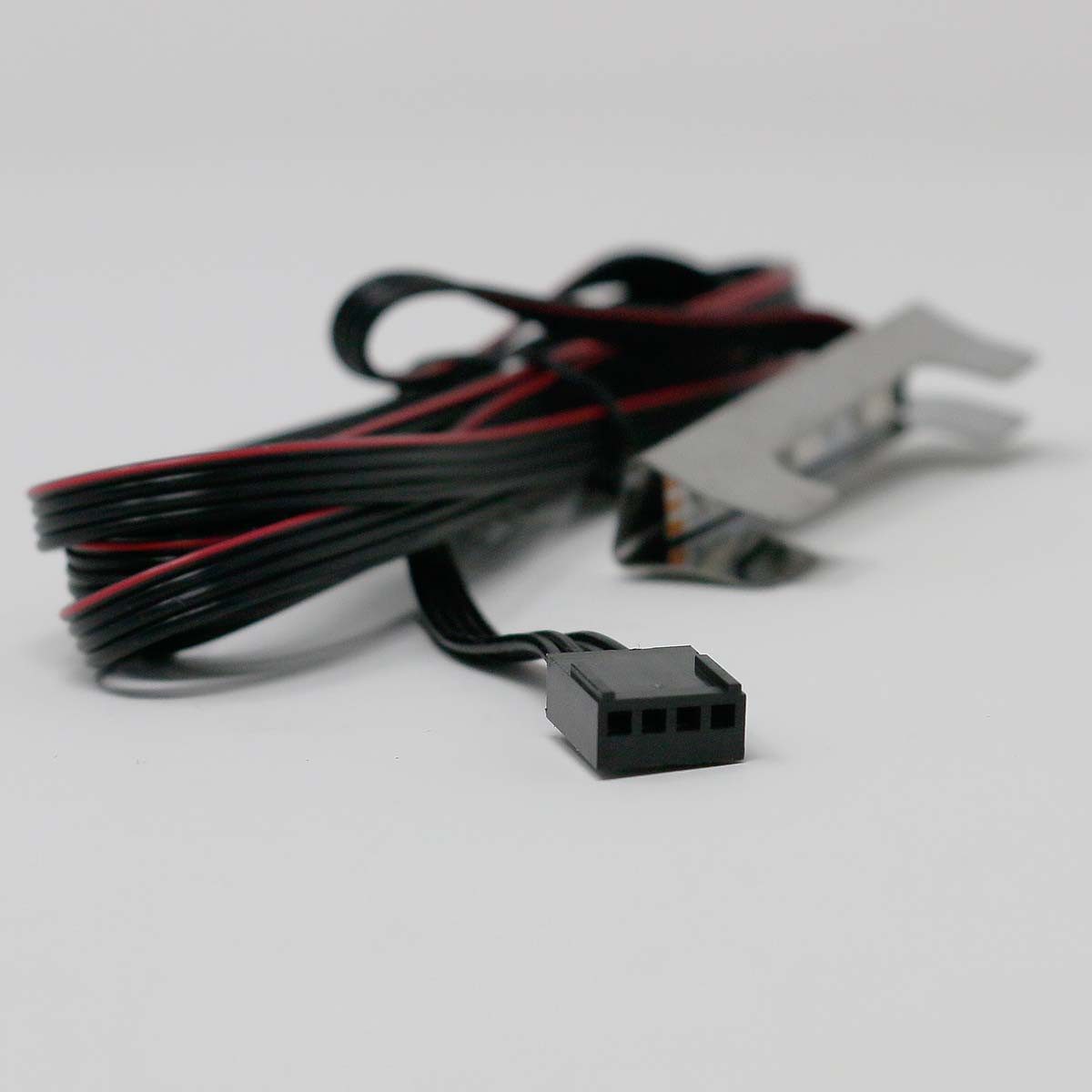 world-trading-net LED Glaskantenbeleuchtung Metall-Clip Glasbodenbeleuchtung, RGB, 12V/0,75W, RGB/mehrfarbig – Bild 5 von 5