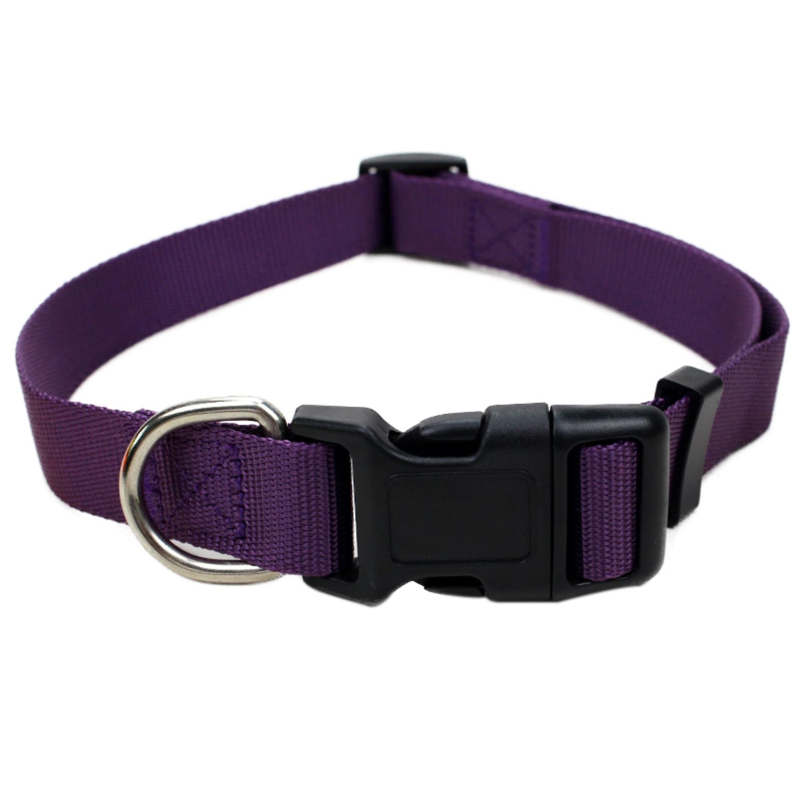 Illes-Laedchen Hunde-Halsband Hundehalsband Nylon – verstellbar, robust & leicht – Halsband, mit Klickverschluss – verschiedene Farben & Größen