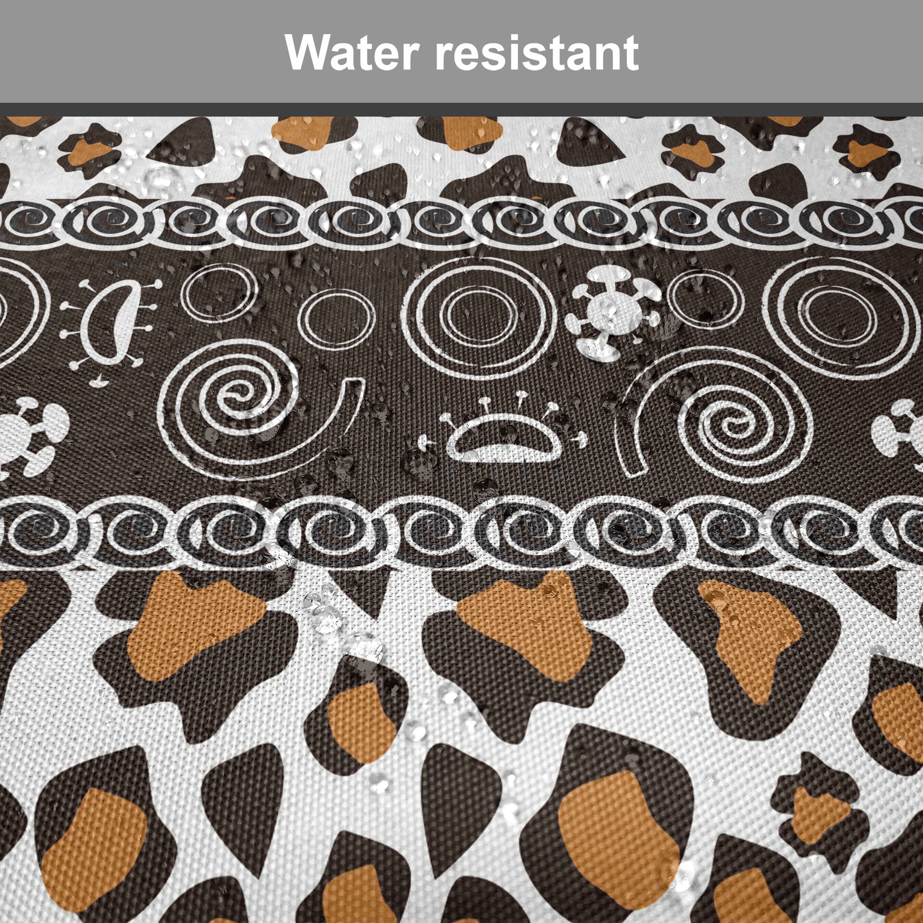 Küchensitze, Sambia Dekoratives Gepard-Muster wasserfestes Riemen Abakuhaus für mit Stuhlkissen Kissen
