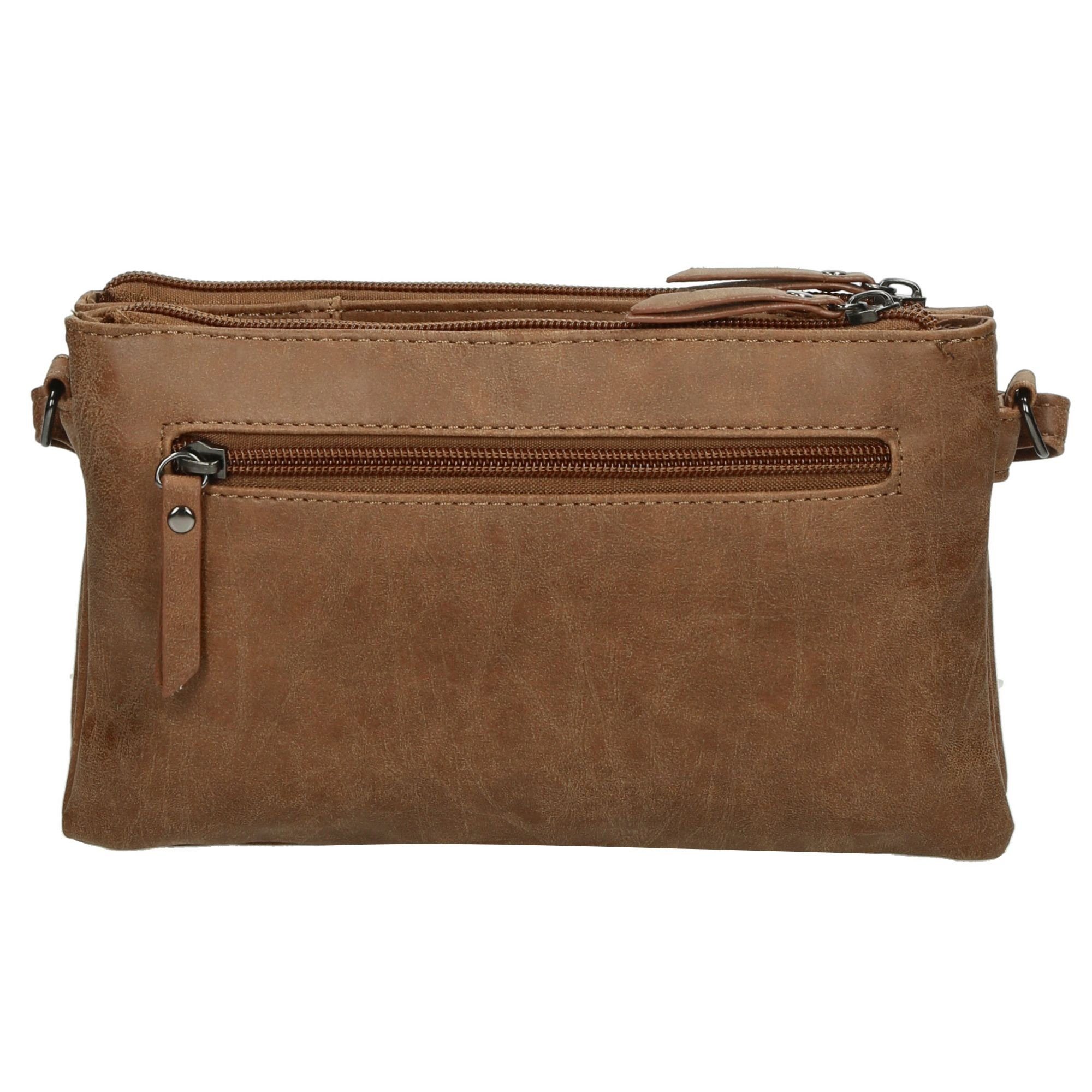 Christian Wippermann Umhängetasche Damen Tasche Schultertasche Umhängetasche Crossover Bag (1 tlg), Leder Optik Handtasche – Bild 5 von 5