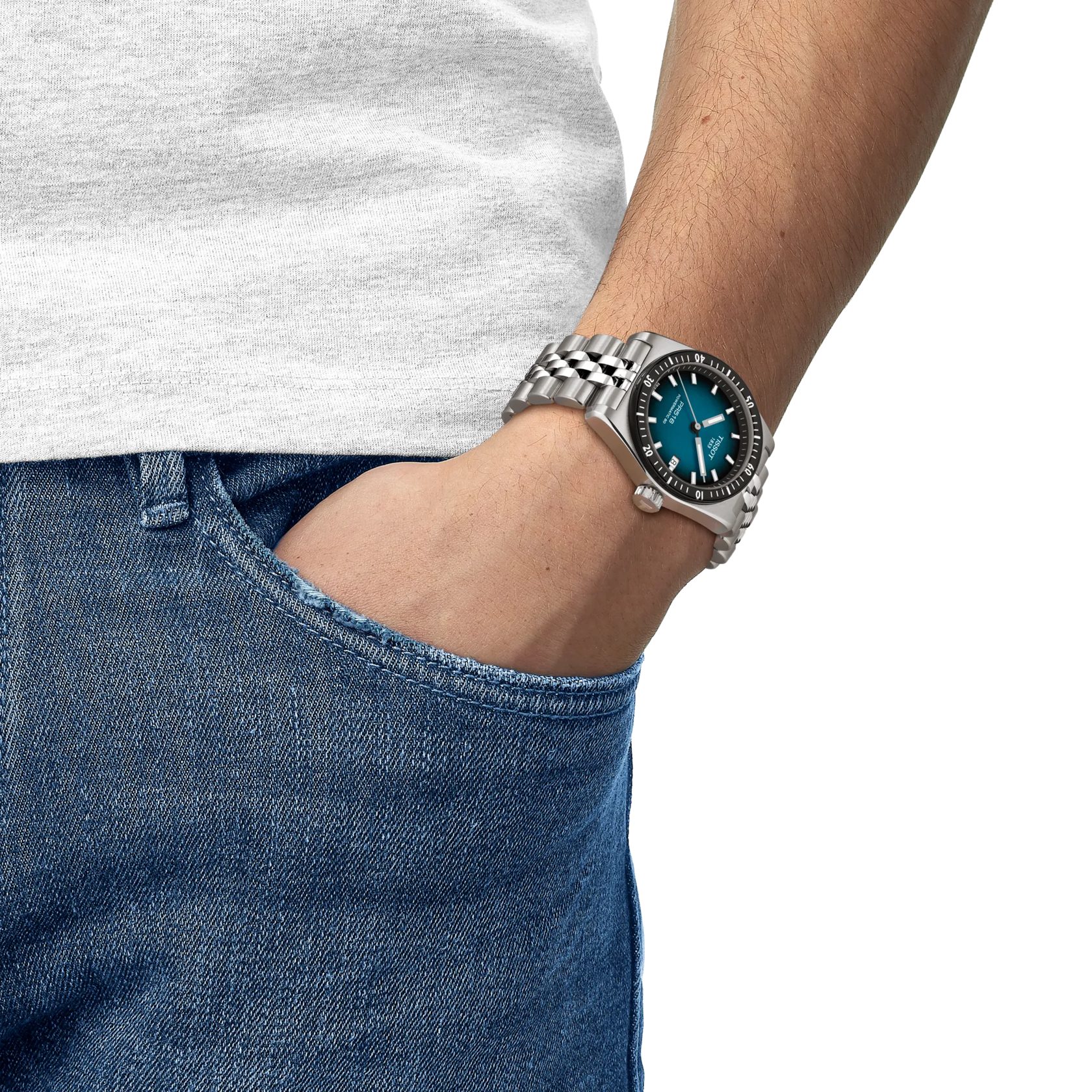 Tissot Schweizer Uhr Herrenuhr Tissot PR516 Automatik 38 mm