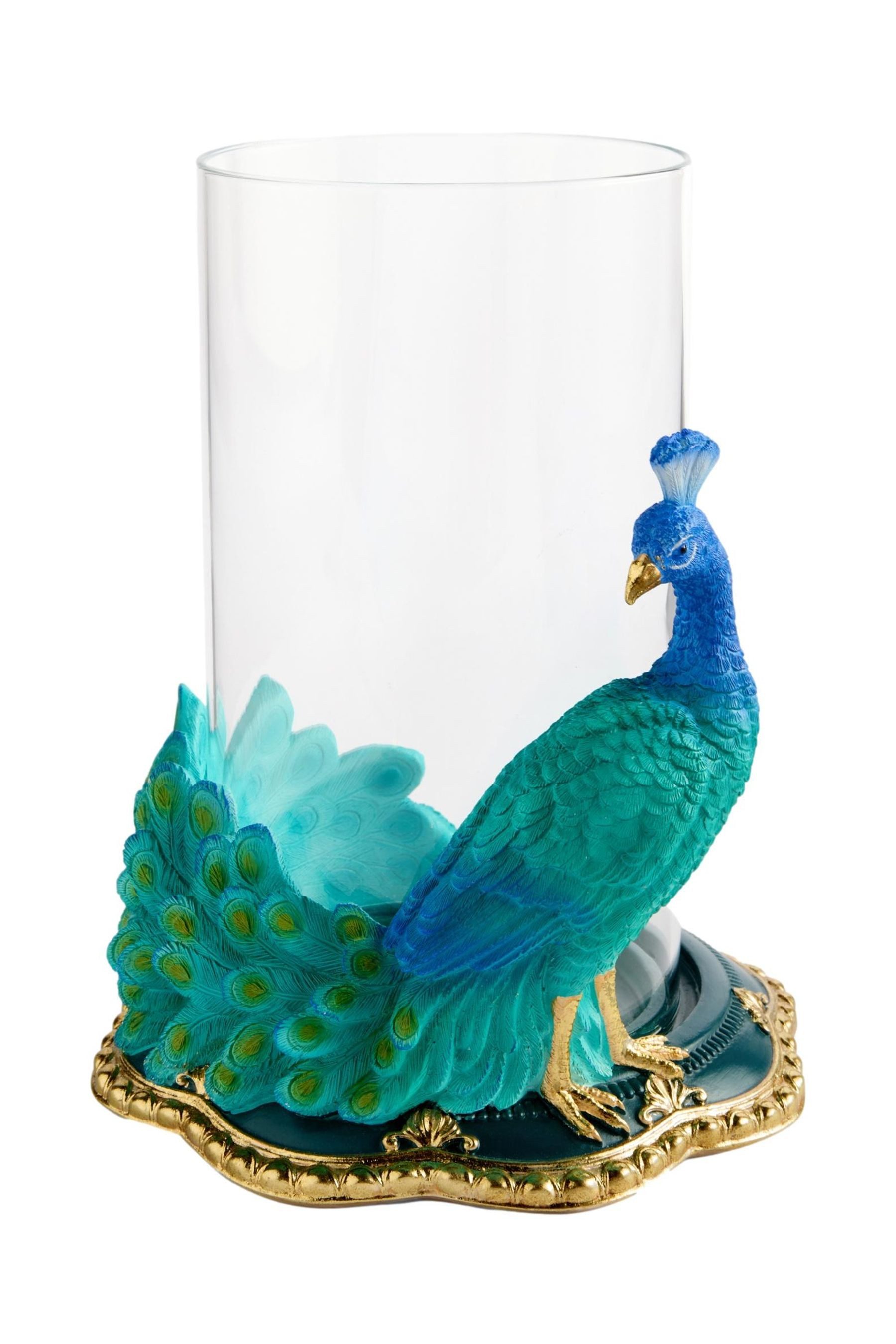 Next Kerzenhalter Windlicht „Pfau“