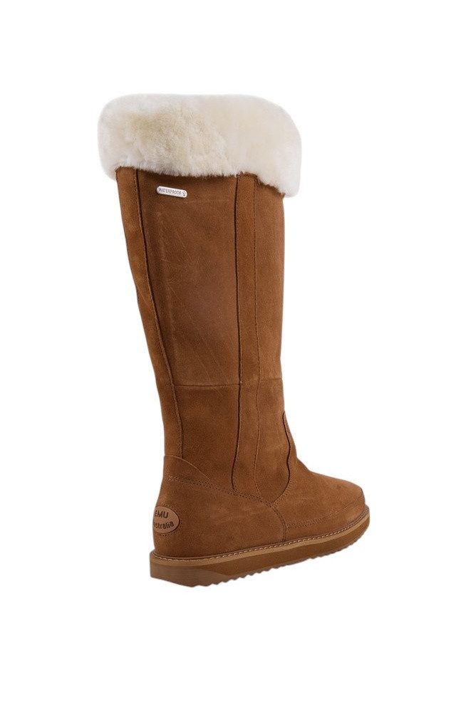 Emu Australia Georgi (Veloursleder, wasserdicht) kastanienbraun Damen Winterstiefel