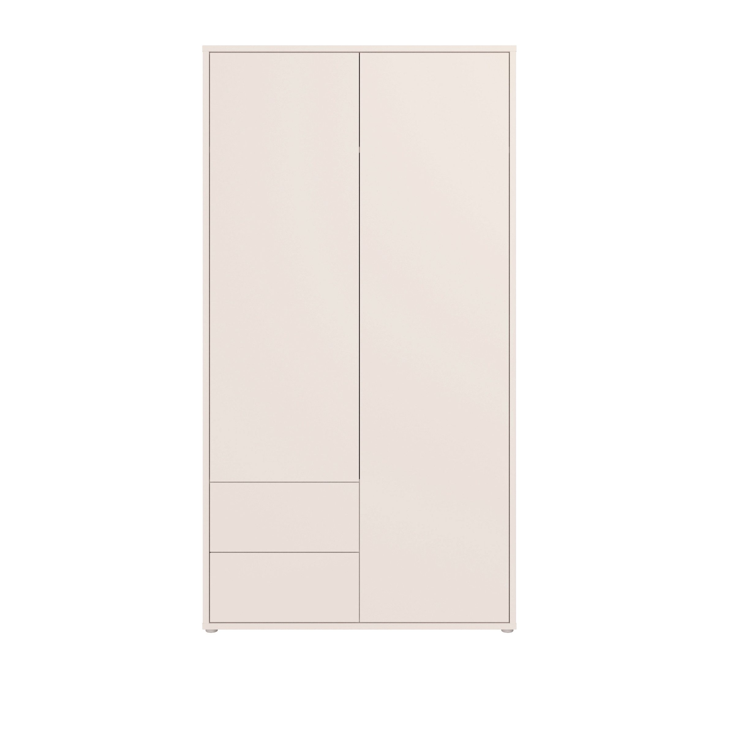 PREISBRECHER Garderobenschrank ALICE SPRINGS in Sand - 114,5x214,3x60cm (BxHxT)
