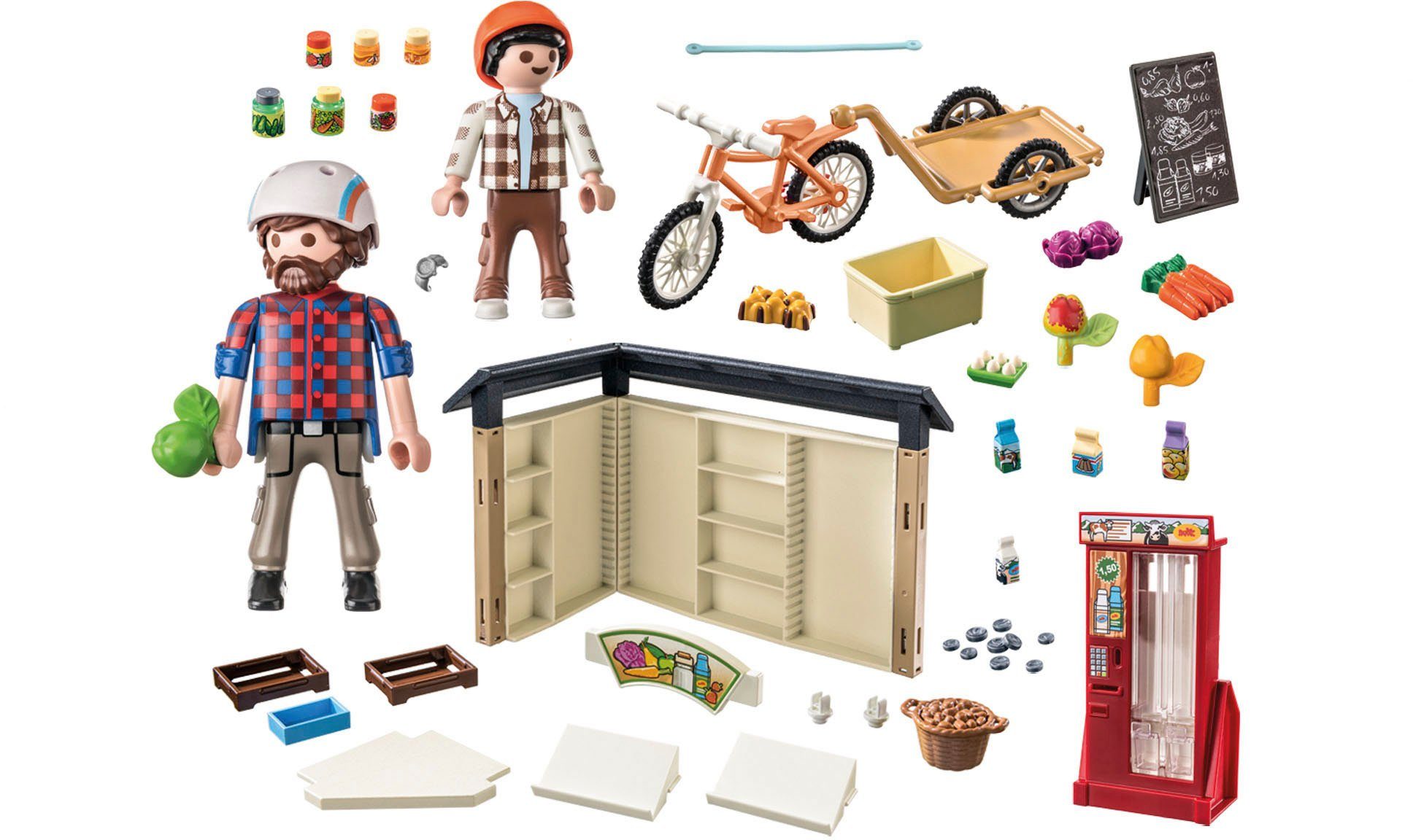 Playmobil® 24-Stunden-Hofladen (71250), Country Konstruktions-Spielset, tei günstig online kaufen