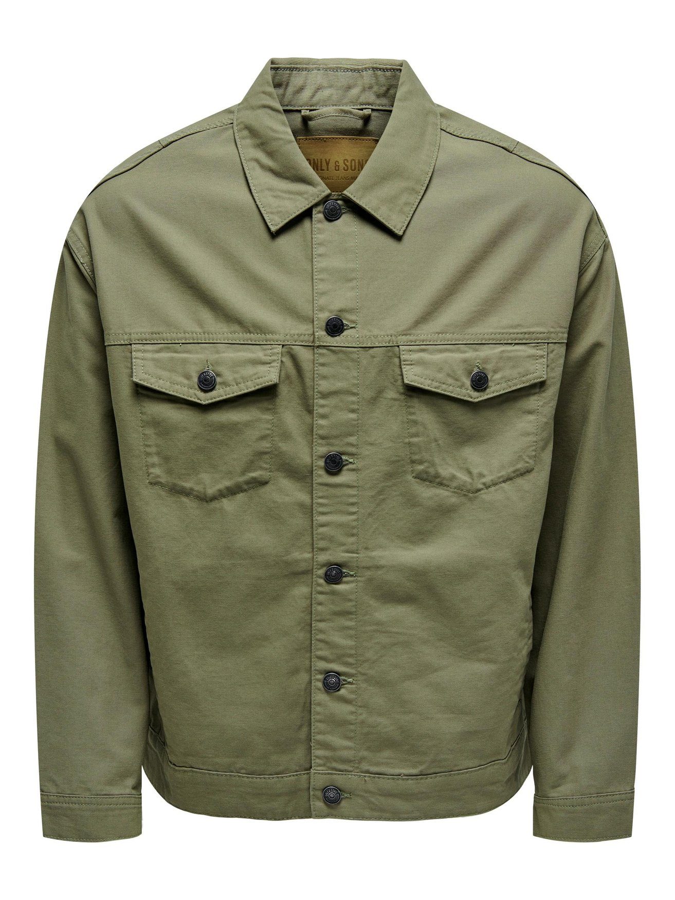 ONLY & SONS Langarmhemd Basic Übergangs günstig online kaufen