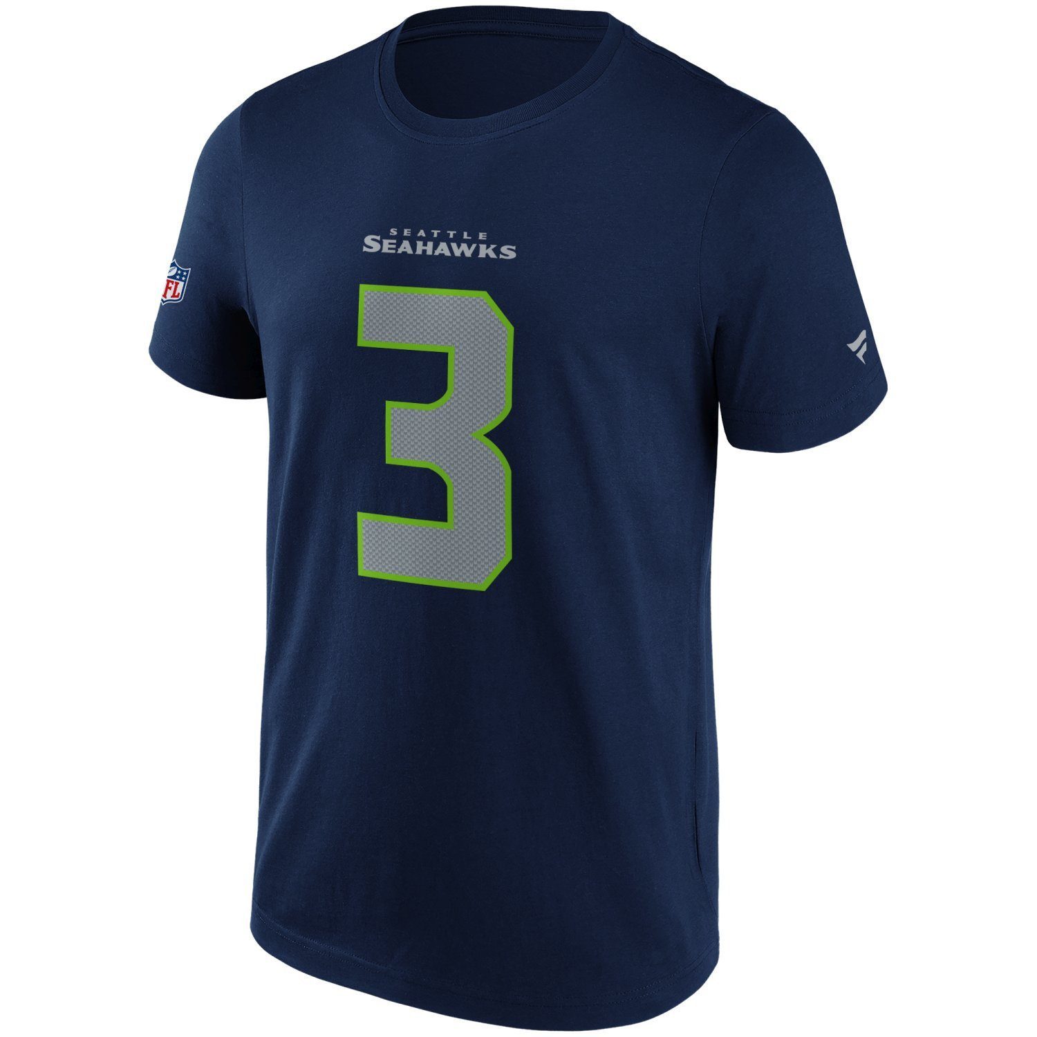 Herren Shirts Fanatics Print-Shirt NFL Seattle Seahawks #3 Russell Wilson