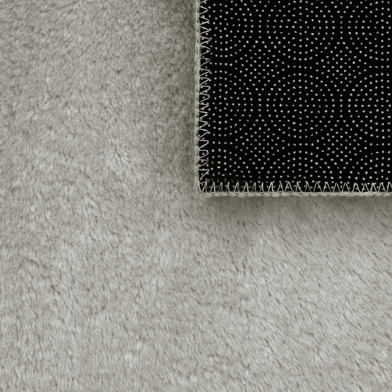 Paco Home Teppich Cadiz 630, rechteckig, Höhe: 14 mm, Uni-Farben, besonders weich, waschbar, auch als Läufer erhältlich