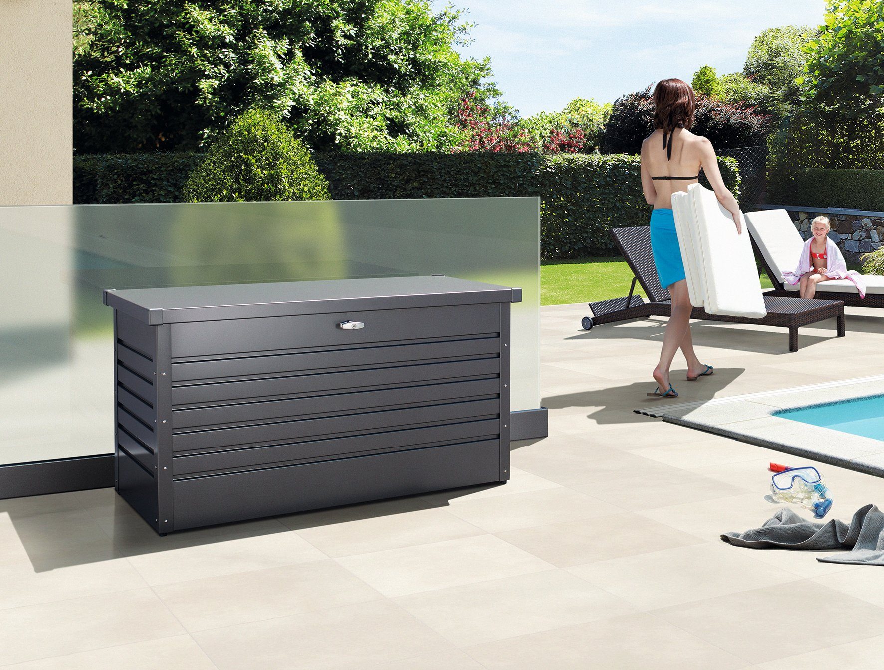 Biohort Aufbewahrungsbox Freizeitbox 130, BxTxH: 134x62x71 cm