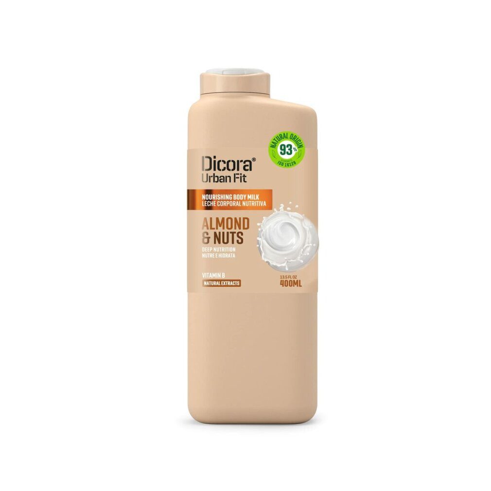 DICORA Körperpflegemittel Tìlo Milk with Vitamin B Almonds & Nuts (Body Milk) 400ml